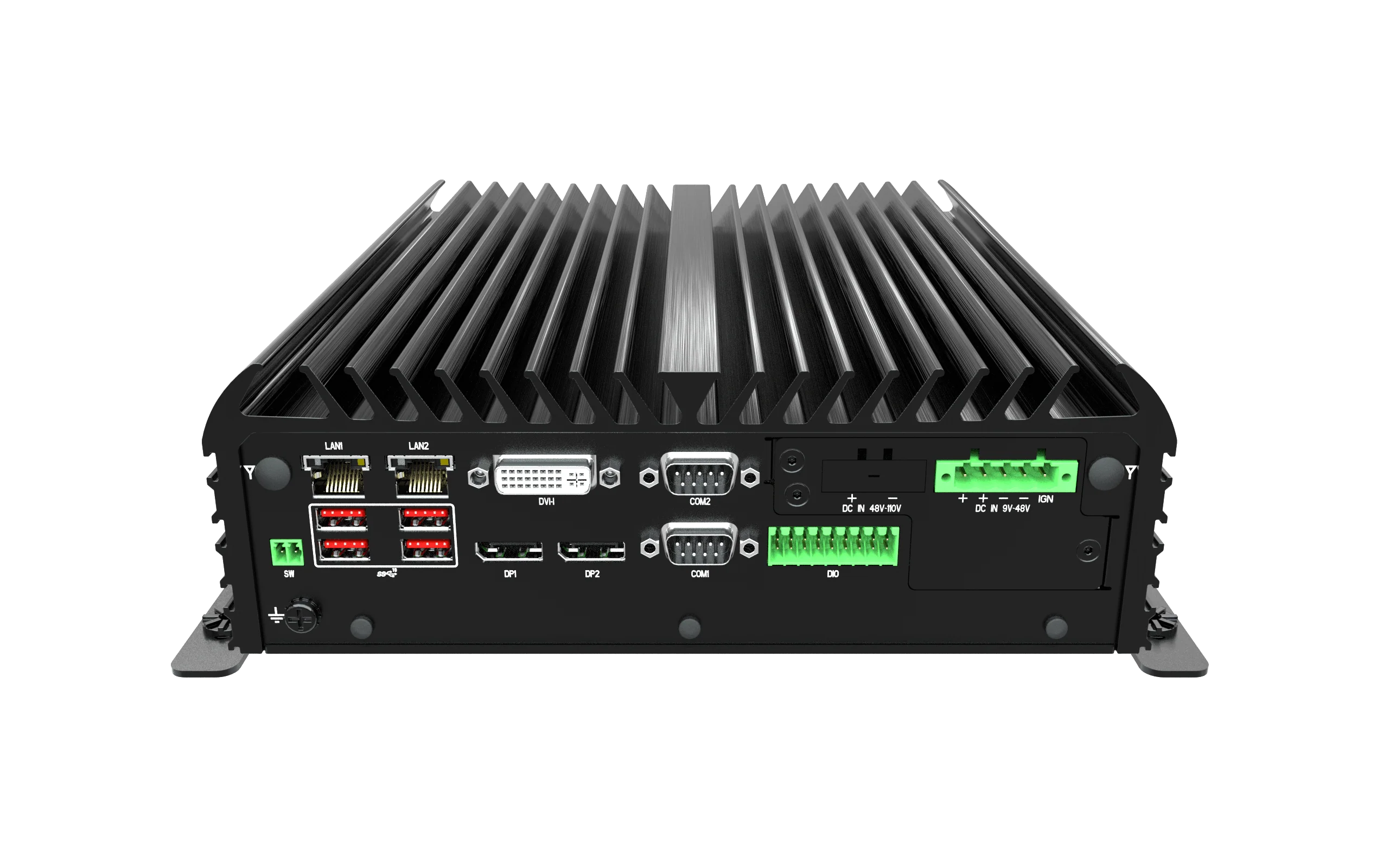ACO-6000-CML In-Vehicle Computer with LGA 1200 for Intel 10th Gen CPU & W480E PCH, 2x LAN - Image 4