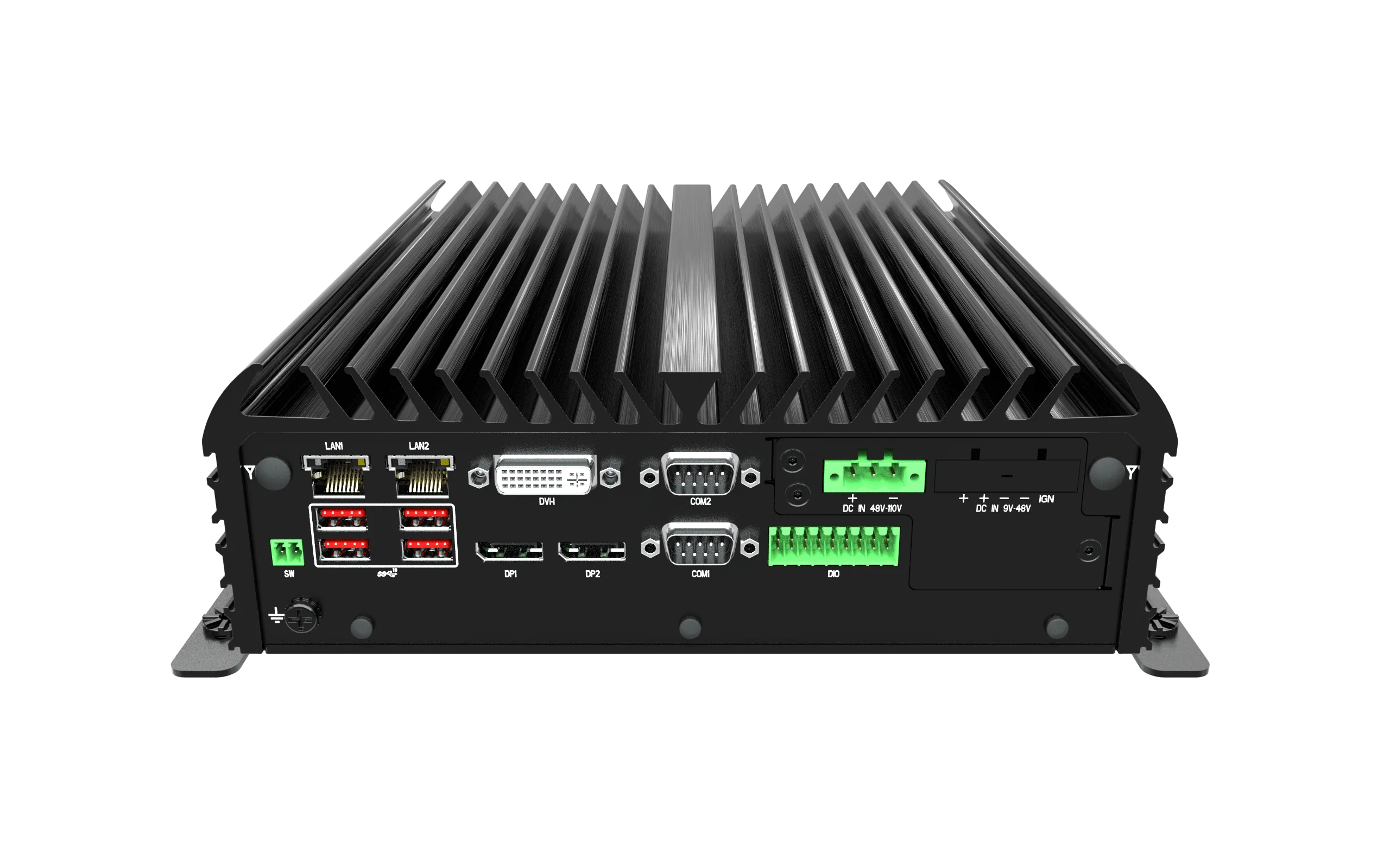 ACO-6000-CML In-Vehicle Computer with LGA 1200 for Intel 10th Gen CPU & W480E PCH, 2x LAN - Image 5