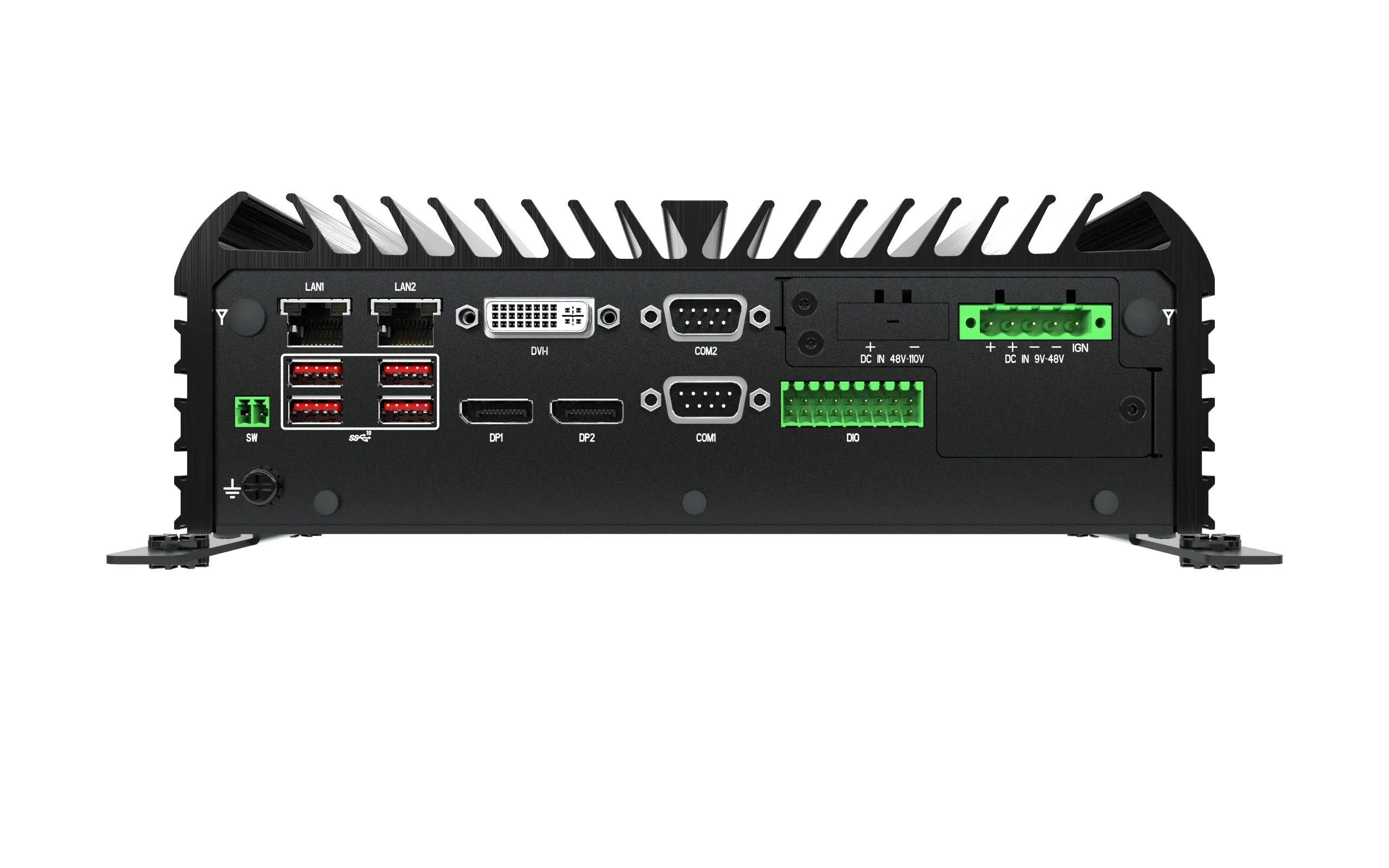 ACO-6000-CML In-Vehicle Computer with LGA 1200 for Intel 10th Gen CPU & W480E PCH, 2x LAN - Image 9