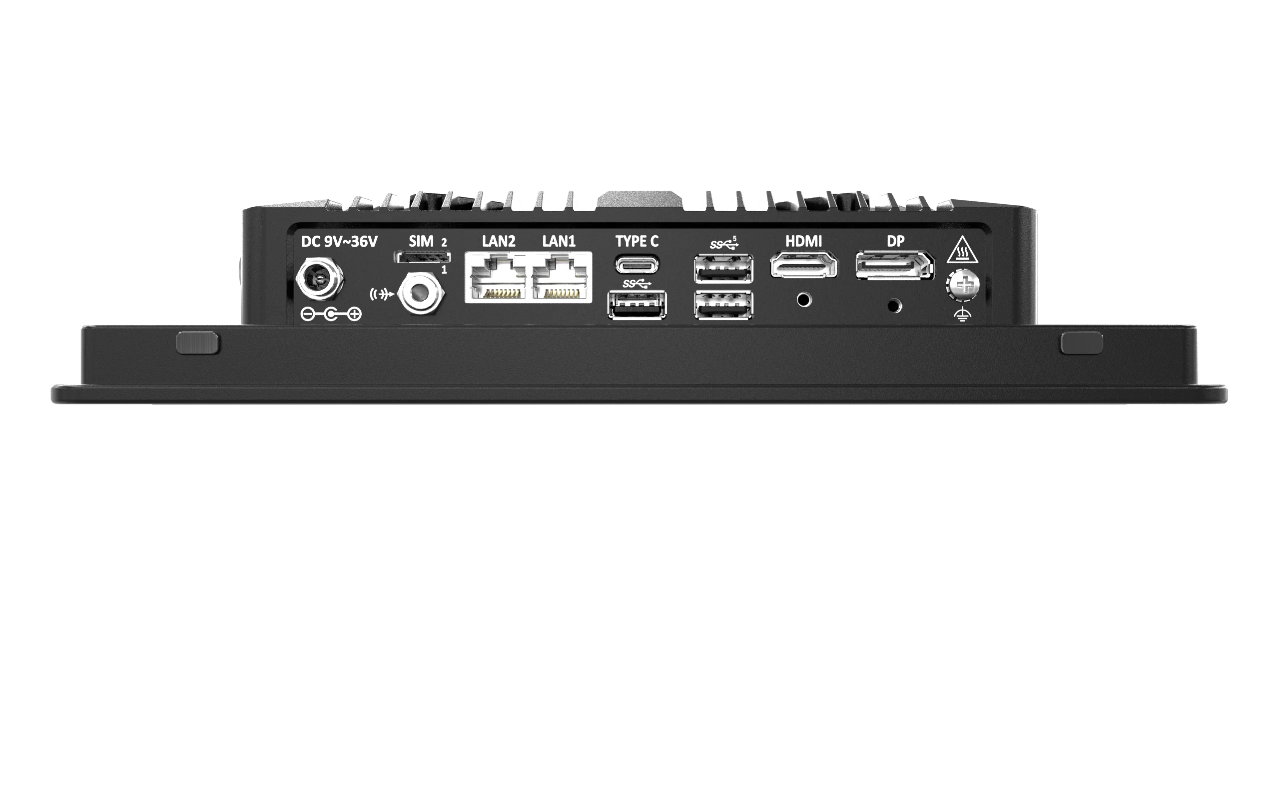 AIO-W210-ASL-2L 10.1" WXGA Capacitive IP65 All In One Touchscreen Computer With Intel® N Processor, 2x LAN, 3x USB, 1x TYPE C, 2x COM 1x DP, 1x HDMI - Image 8