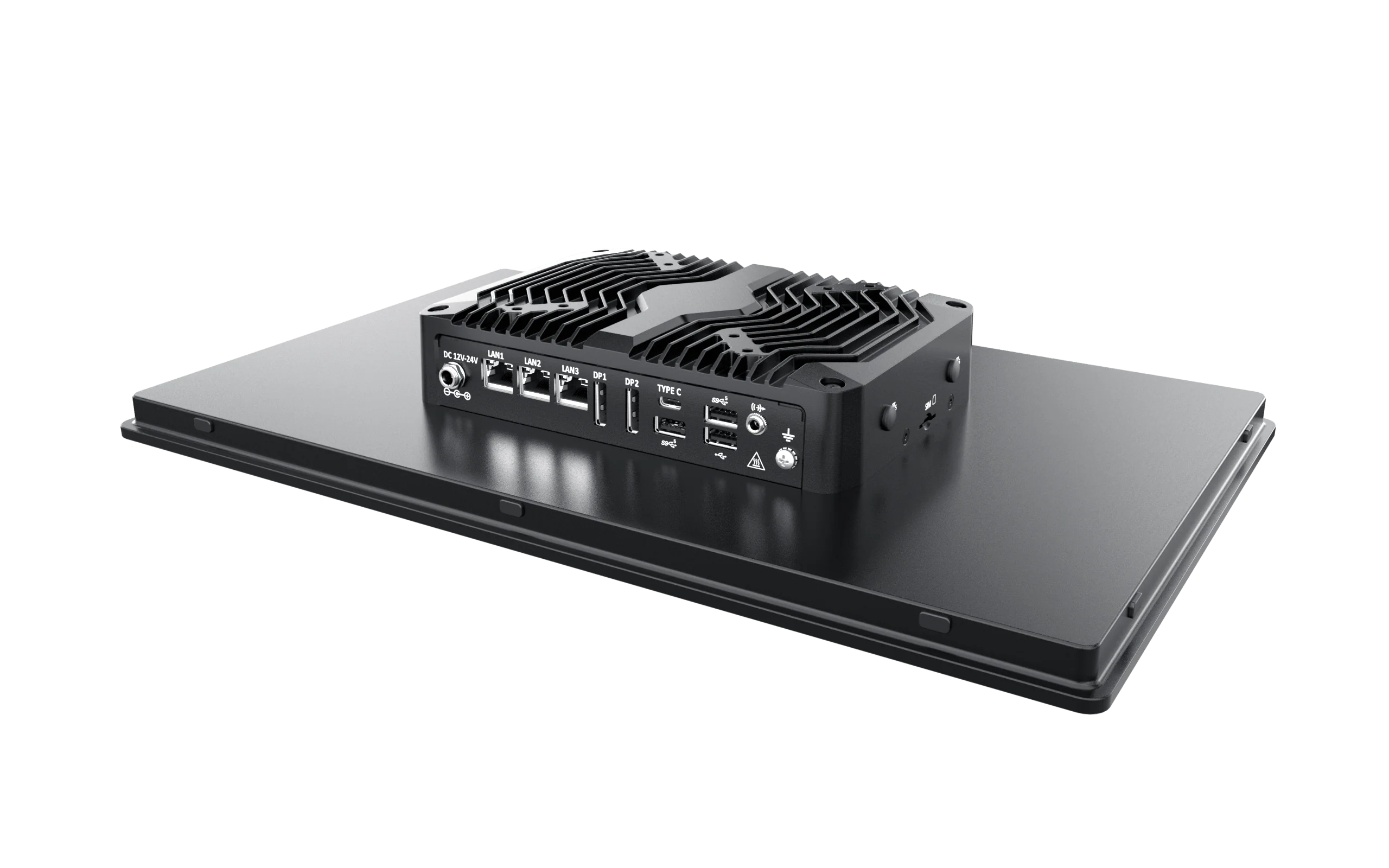 AIO-W215-MTL 15.6" Full HD Capacitive IP65 All In One Touchscreen Computer with Intel® Core™ Ultra Series 1 Processors, 3x LAN, 3x USB, 1x Type C, 2x COM, 2x DP - Image 8