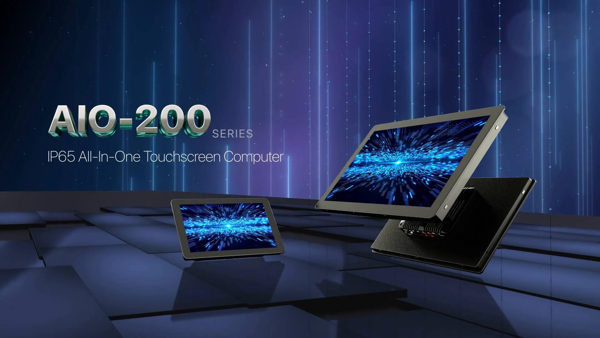 AIO-W210-ADL 10.1" WXGA Capacitive IP65 All In One Touchscreen Computer With 12th Gen Intel® N Processor, 2x LAN, 4x USB, 2x COM 1x DP, 1x HDMI - Image 15