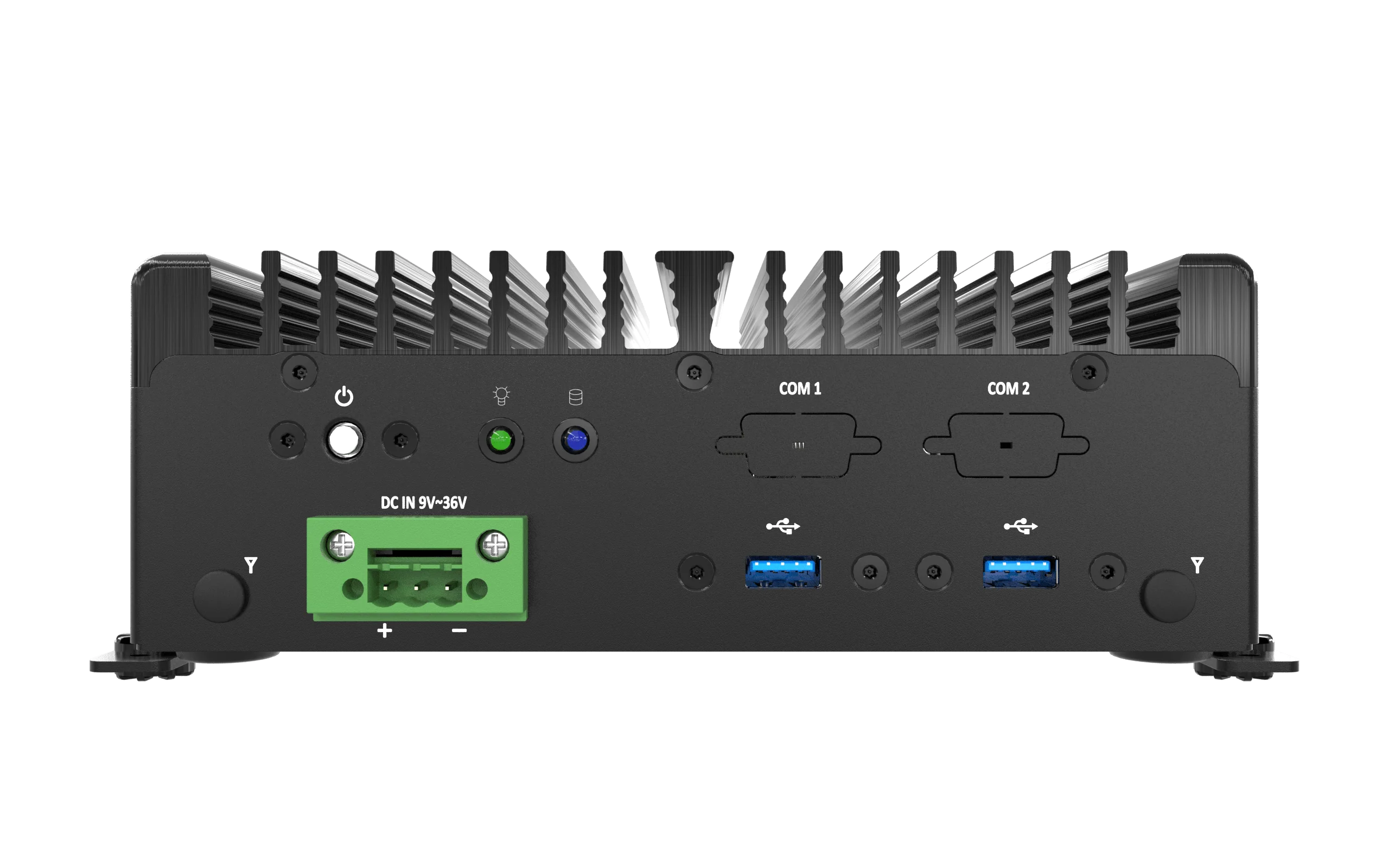 BCO-1000-ADLN_2L Fanless Mini Computer with 12th Gen Intel® IoTG N97 Processor, 1x DP, 1x HDMI, 2x COM, 2x LAN, 1x 2.5" Drive Bay - Image 7
