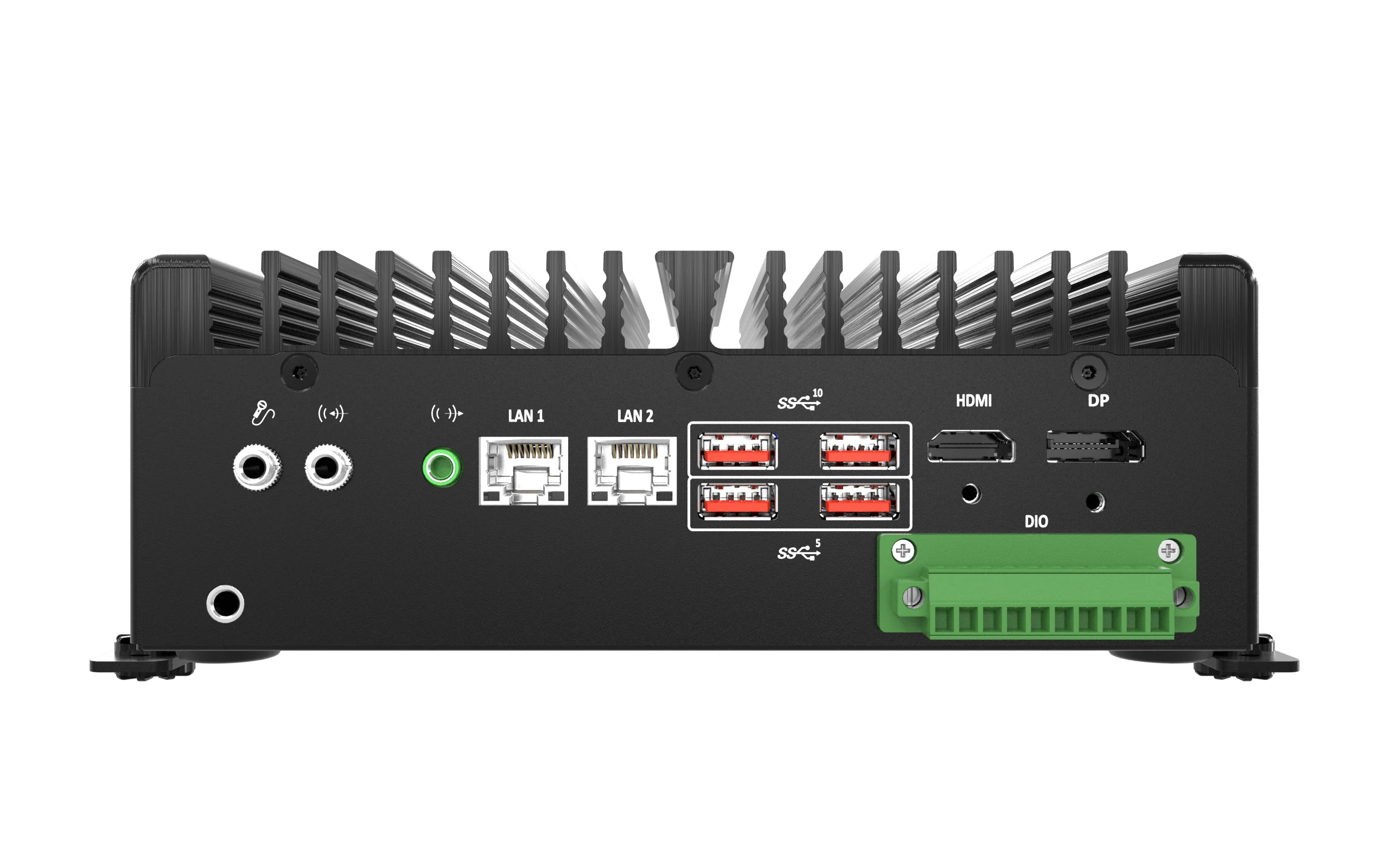 BCO-1000-ADLN_2L Fanless Mini Computer with 12th Gen Intel® IoTG N97 Processor, 1x DP, 1x HDMI, 2x COM, 2x LAN, 1x 2.5" Drive Bay - Image 8