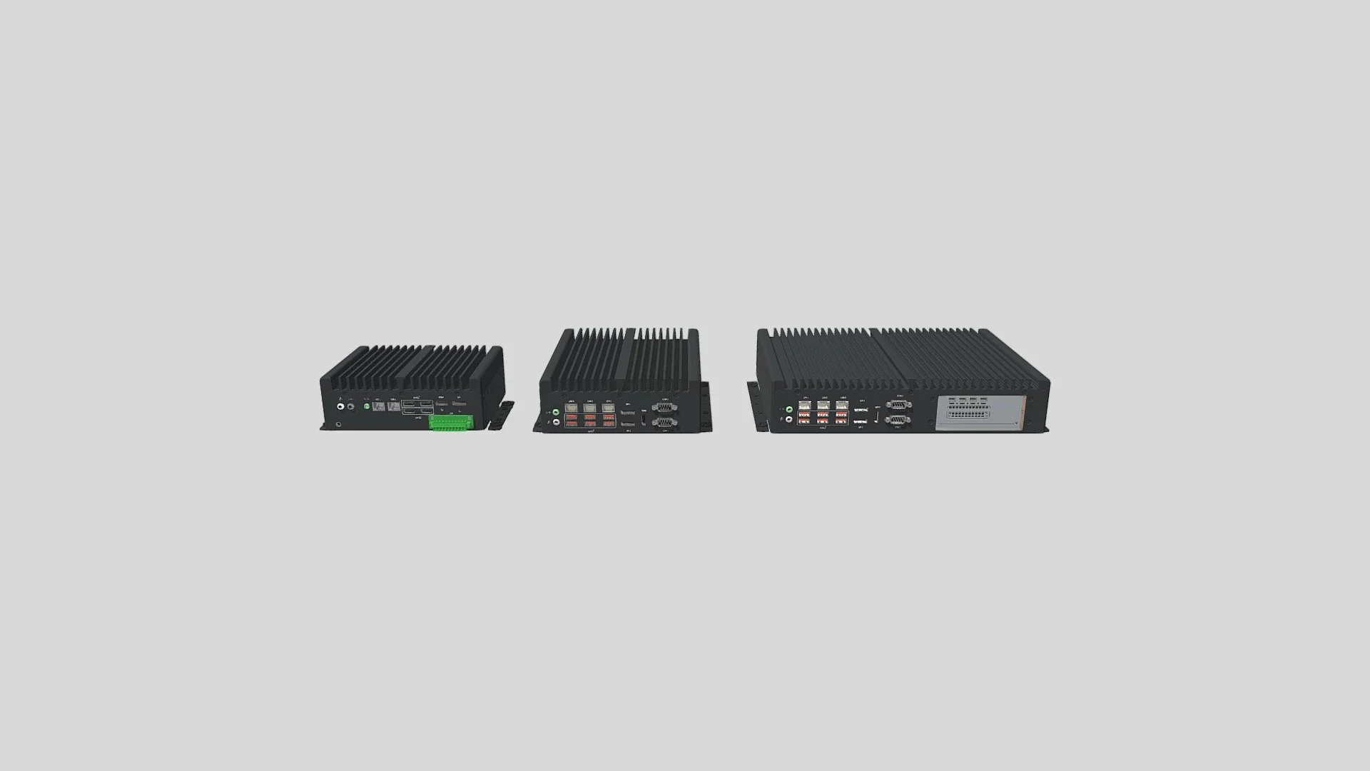 BCO-1000-ADLN-B_3L Fanless Mini Computer with Intel® IoTG N97/Intel® Atom® x7835RE Processors, 1x DP, 1x HDMI, 2x COM, 3x LAN, 1x 2.5" Drive Bay - Image 9