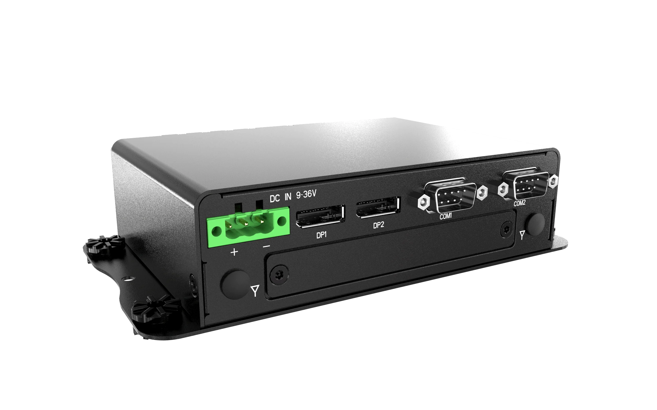 BCO-1000-EHL-10 Fanless Mini Computer with Intel® Celeron® J6413 Processor, 2x DP, 2x COM, 1x 2.5" SATA HDD Bay - Image 10