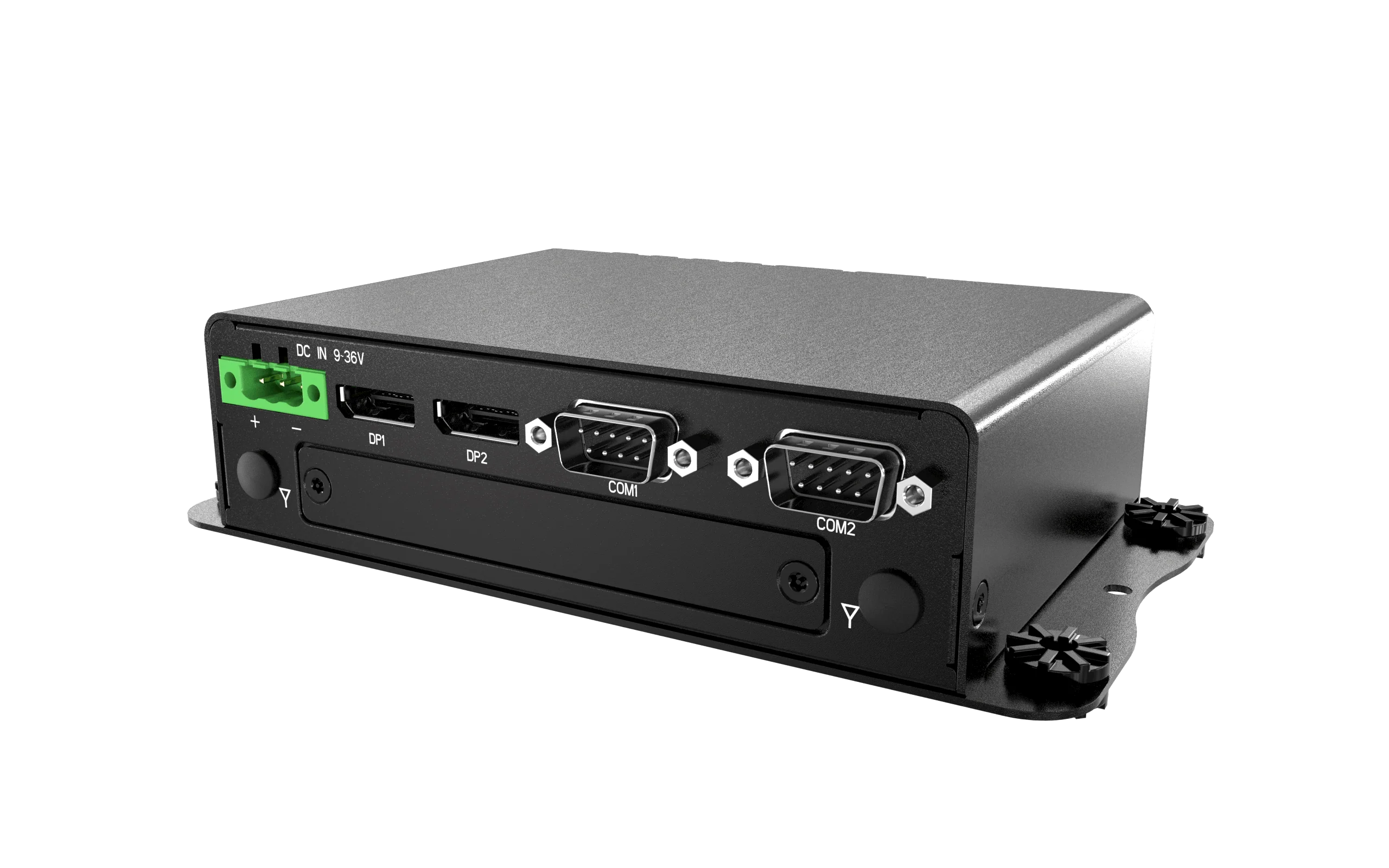 BCO-1000-EHL-10 Fanless Mini Computer with Intel® Celeron® J6413 Processor, 2x DP, 2x COM, 1x 2.5" SATA HDD Bay - Image 12