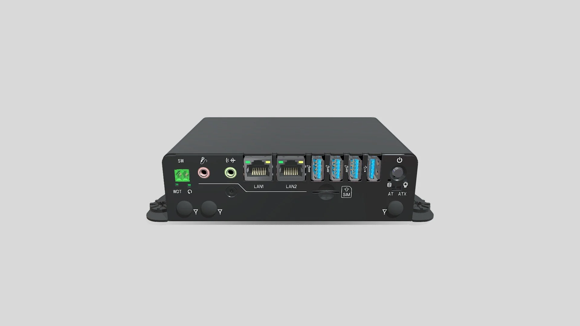 BCO-1000-EHL-10 Fanless Mini Computer with Intel® Celeron® J6413 Processor, 2x DP, 2x COM, 1x 2.5" SATA HDD Bay - Image 13