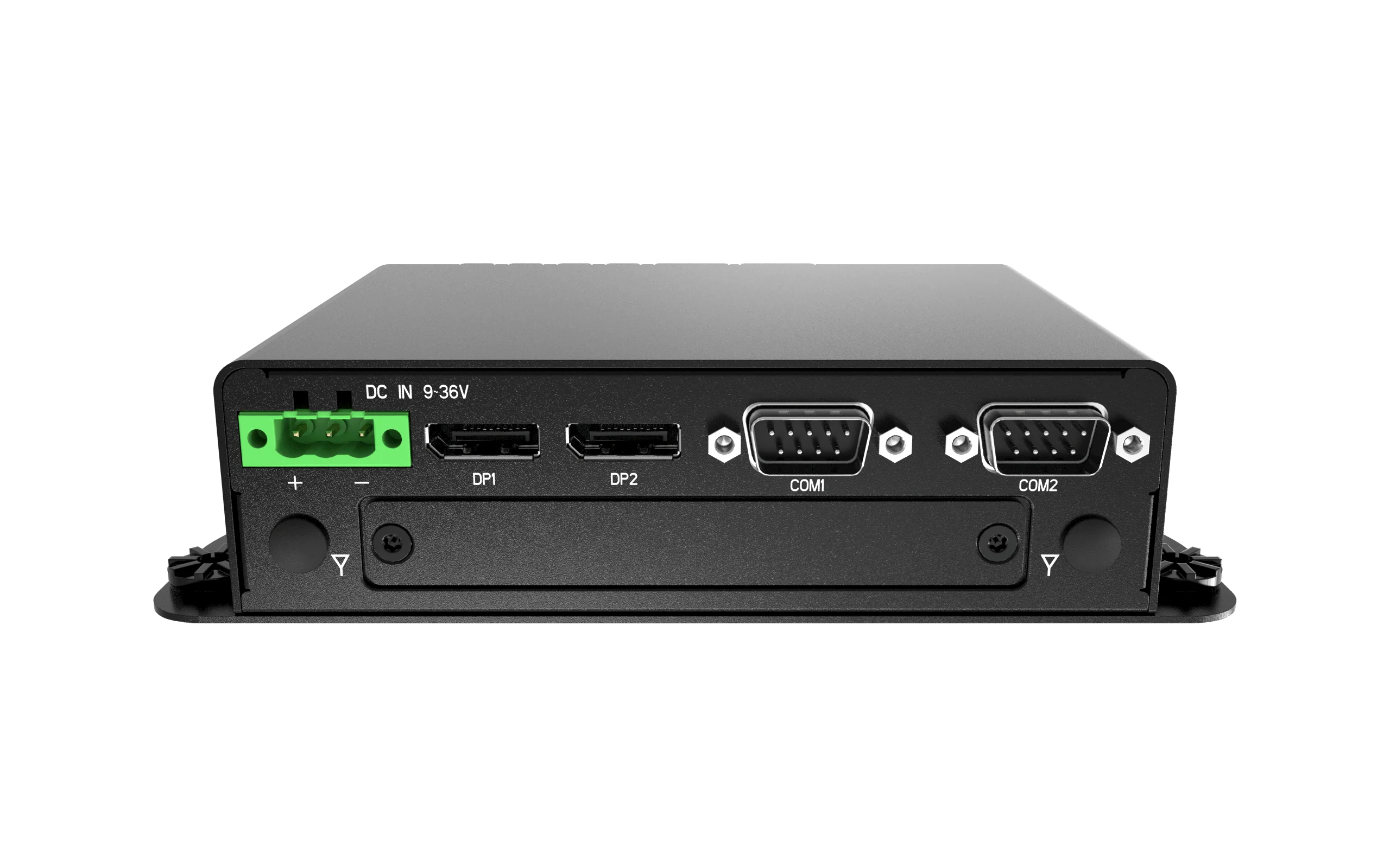 BCO-1000-EHL-10 Fanless Mini Computer with Intel® Celeron® J6413 Processor, 2x DP, 2x COM, 1x 2.5" SATA HDD Bay - Image 4