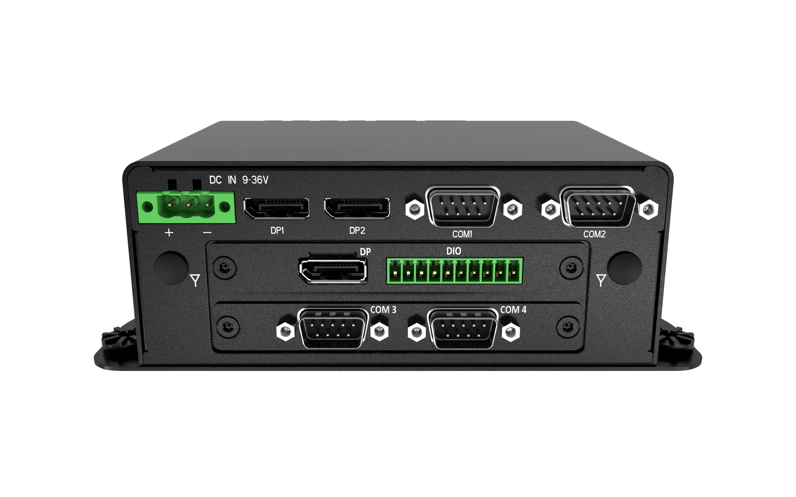 BCO-1000-EHL-20 Fanless Mini Computer with Intel® Celeron® J6413 Processor, 2x DP, 2x COM, 1x 2.5" SATA HDD Bay - Image 6