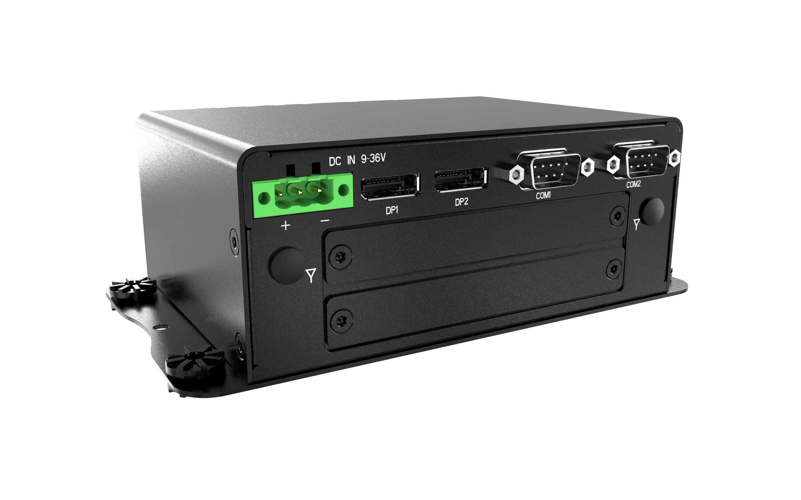 BCO-1000-EHL-20 Fanless Mini Computer with Intel® Celeron® J6413 Processor, 2x DP, 2x COM, 1x 2.5" SATA HDD Bay - Image 8