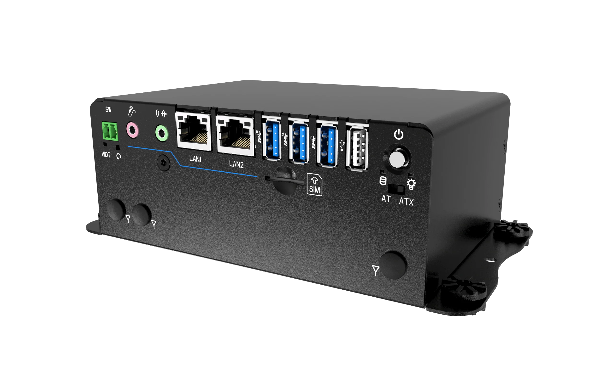 BCO-1000-EHL-20 Fanless Mini Computer with Intel® Celeron® J6413 Processor, 2x DP, 2x COM, 1x 2.5" SATA HDD Bay - Image 9