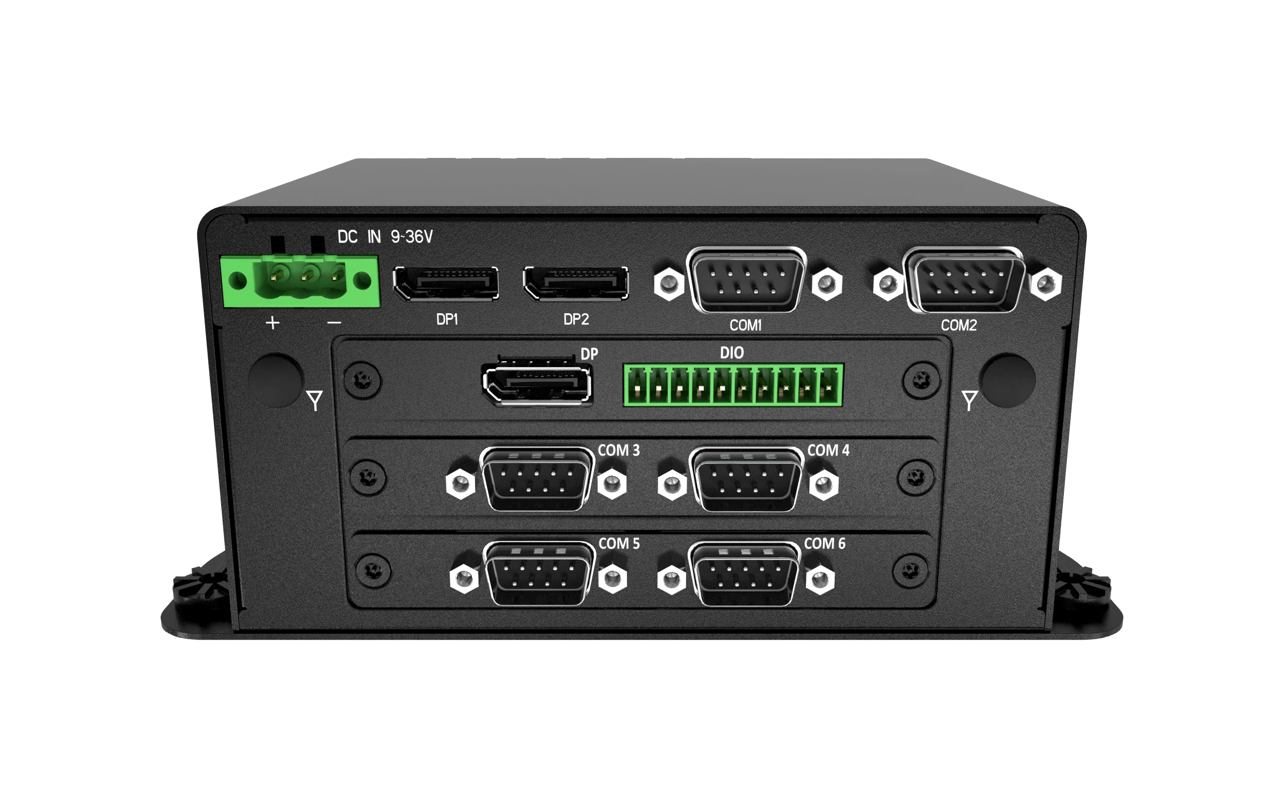 BCO-1000-EHL-30 Fanless Mini Computer with Intel® Celeron® J6413 Processor, 2x DP, 2x COM, 1x 2.5" SATA HDD Bay - Image 5