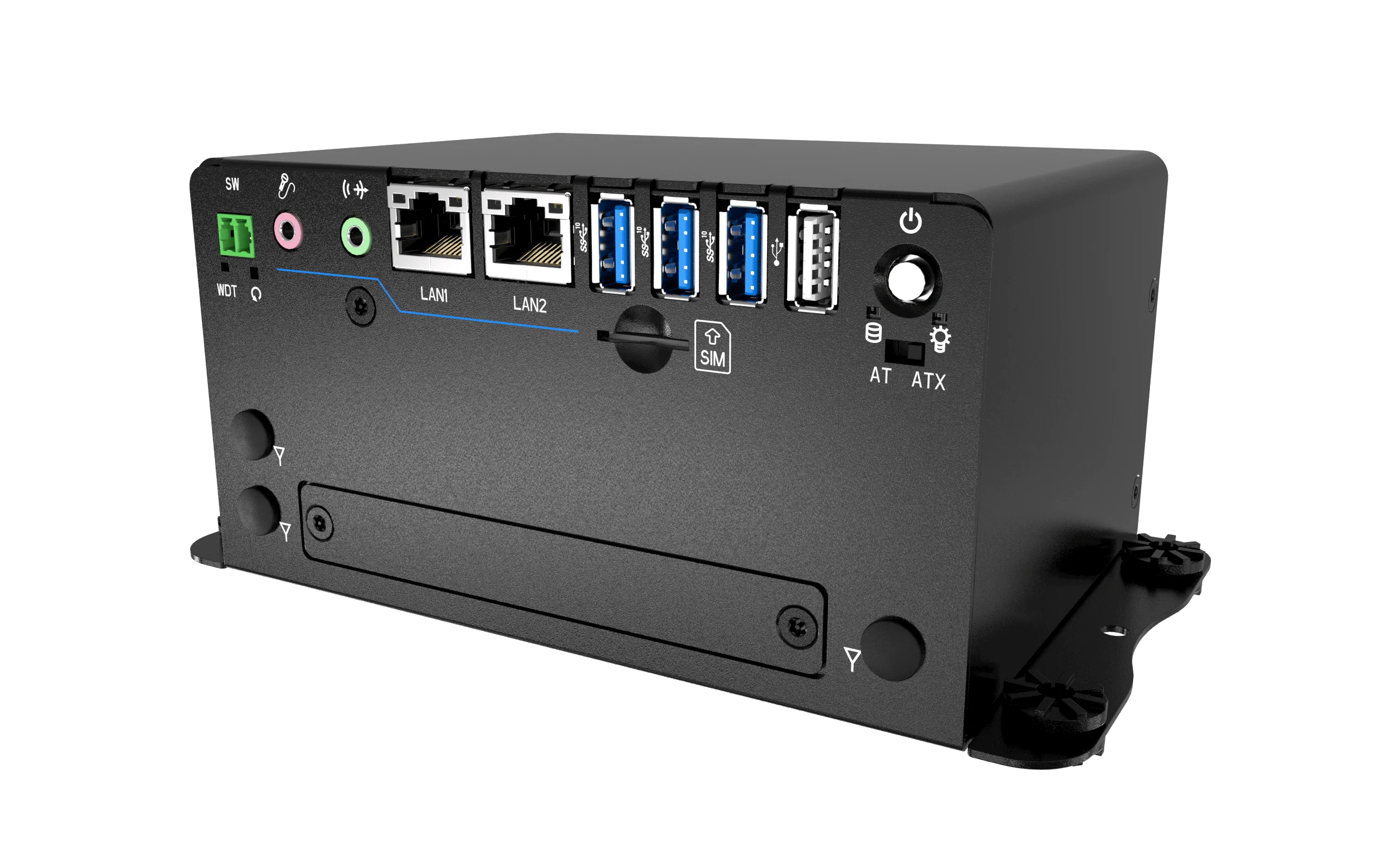 BCO-1000-EHL-30 Fanless Mini Computer with Intel® Celeron® J6413 Processor, 2x DP, 2x COM, 1x 2.5" SATA HDD Bay - Image 8