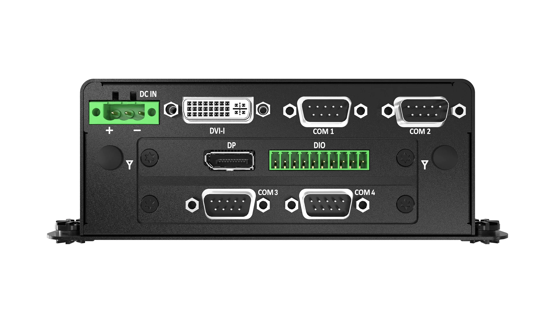 BCO-1000-J1900-20C Fanless Mini Computer with Intel® Celeron® J1900 Processor, 1x DVI-I, 1x DP 4xCOM, 1x 2.5" SATA HDD Bay - Image 5