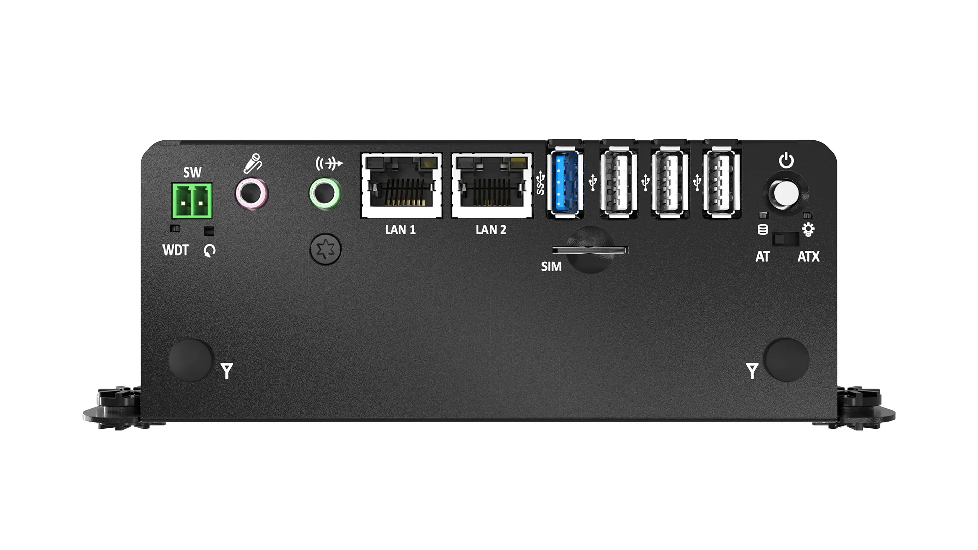 BCO-1000-J1900-20D Fanless Mini Computer with Intel® Celeron® J1900 Processor, 1x DVI-I, 6xCOM, 1x 2.5" SATA HDD Bay - Image 4