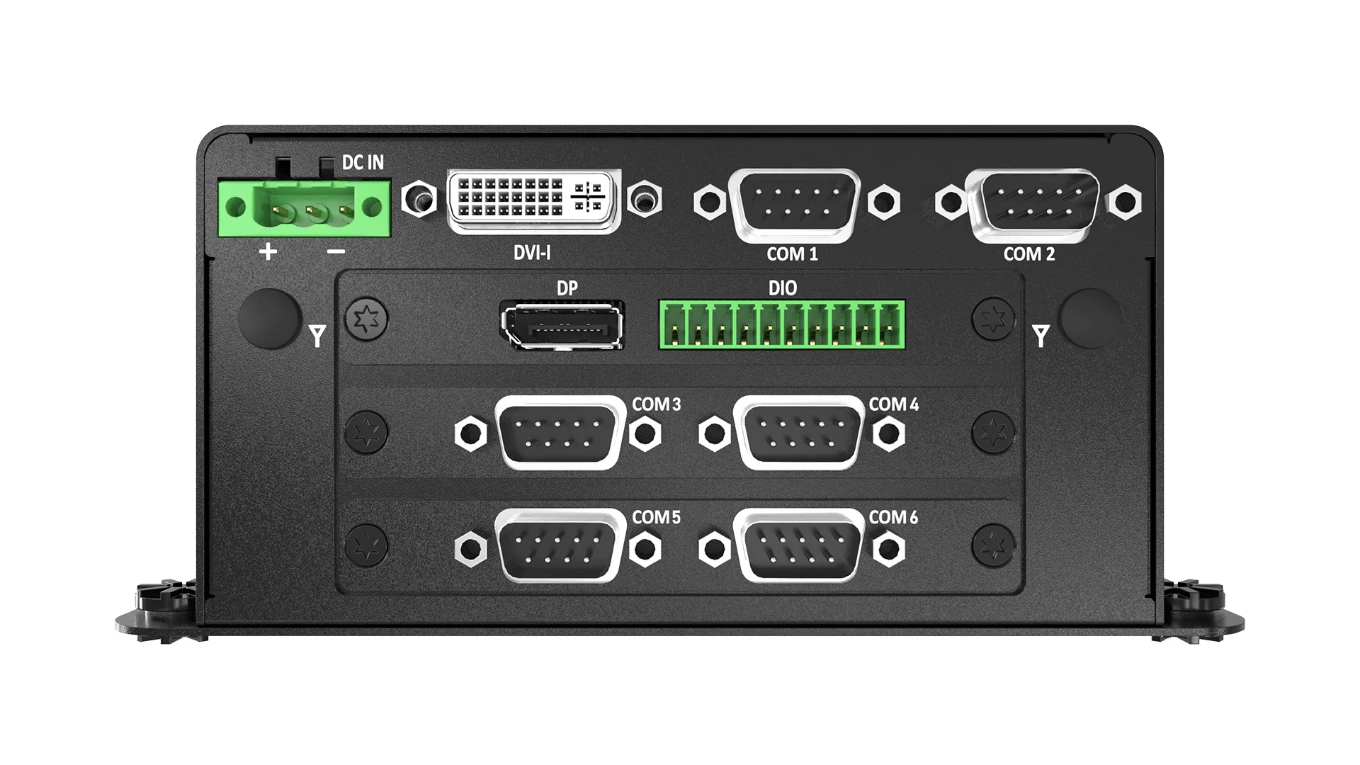BCO-1000-J1900-30 Fanless Mini Computer with Intel® Celeron® J1900 Processor, 1x DVI-I, 1x DP, 6xCOM, 1x 2.5" SATA HDD Bay - Image 5