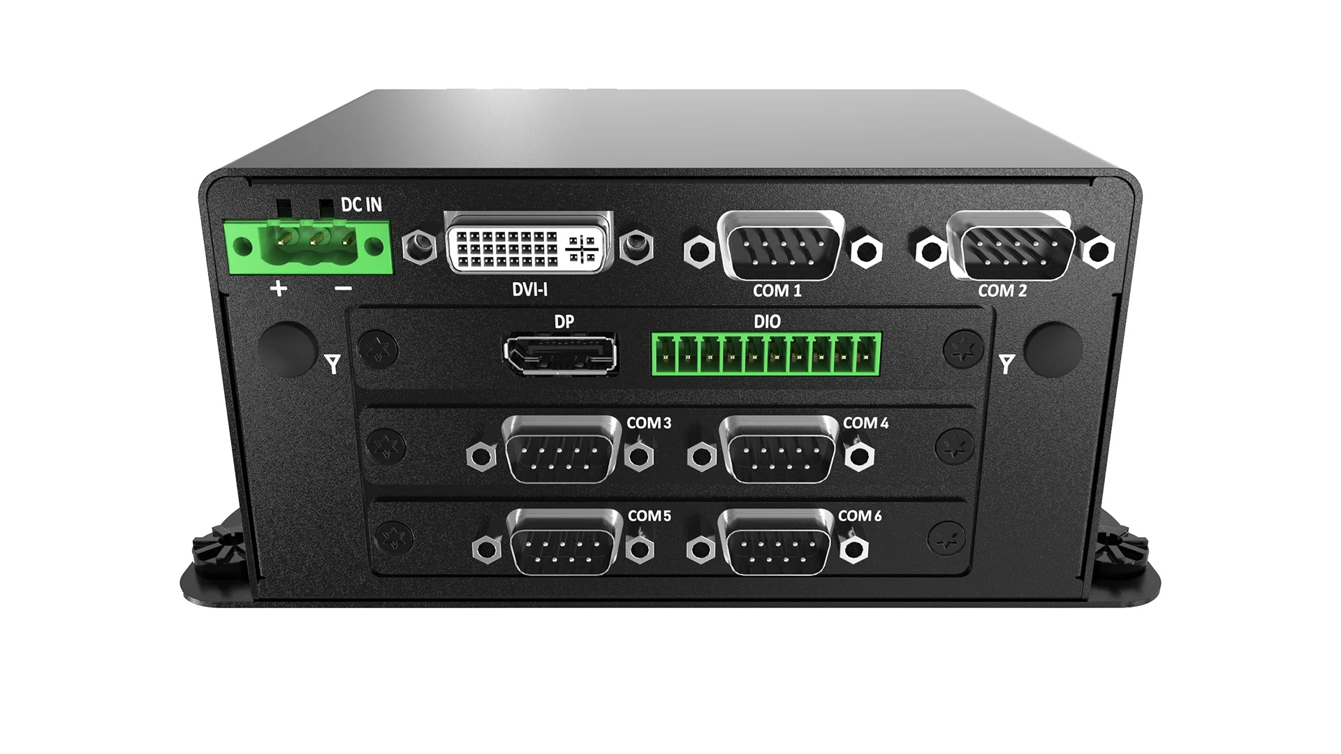 BCO-1000-J1900-30 Fanless Mini Computer with Intel® Celeron® J1900 Processor, 1x DVI-I, 1x DP, 6xCOM, 1x 2.5" SATA HDD Bay - Image 6