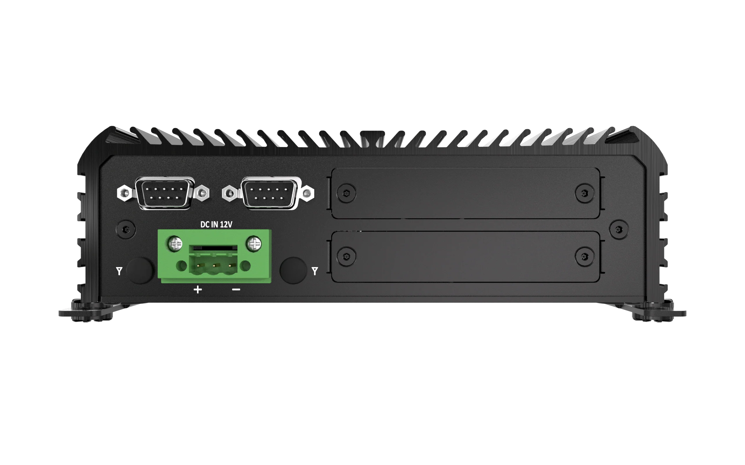 BCO-2000-RYZ-V1605B Fanless Mini Computer with AMD Ryzen™ Embedded R1000/V1000 Series, 
2x LAN, 4x USB - Image 2