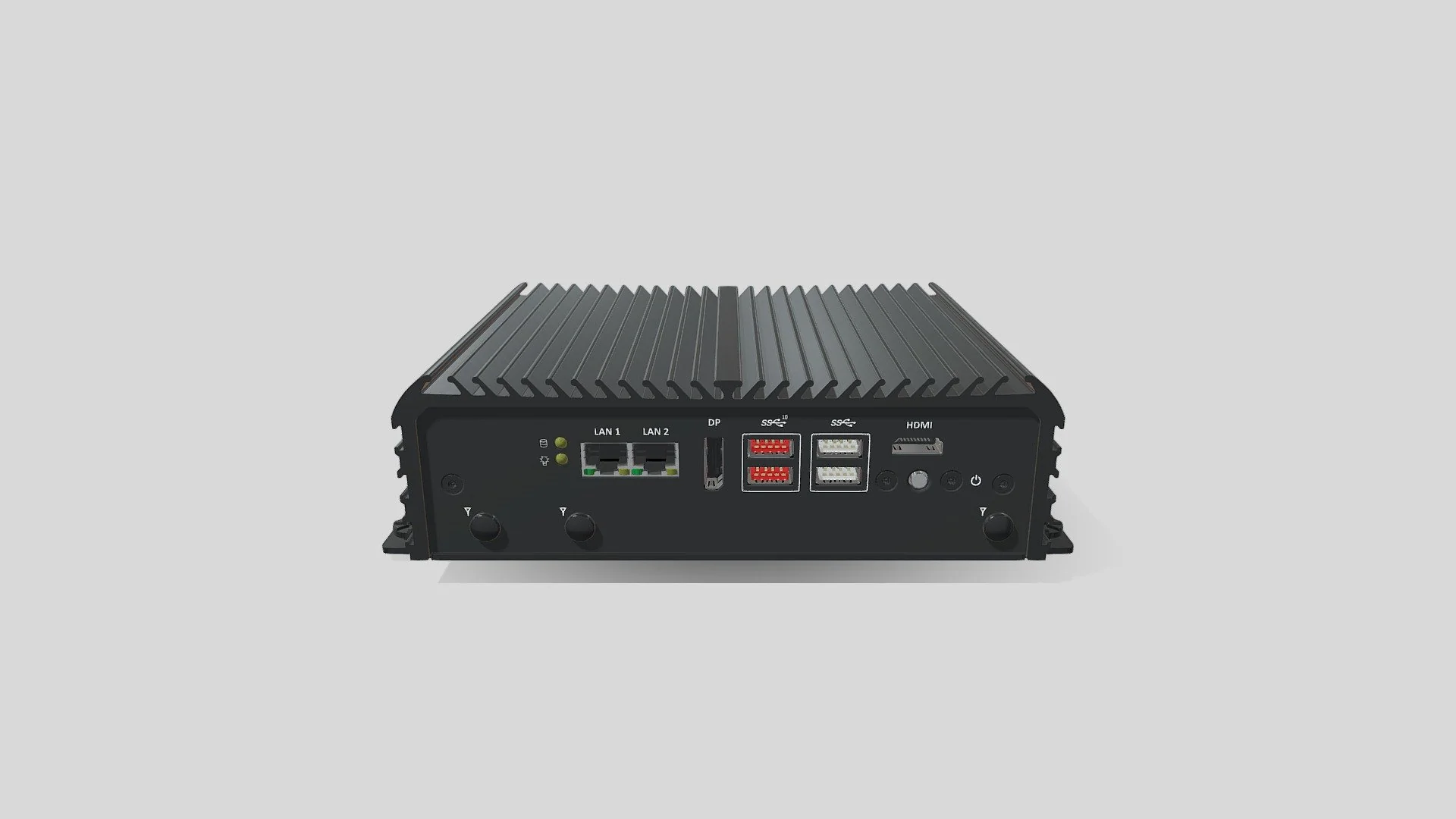 BCO-2000-RYZ-V1605B Fanless Mini Computer with AMD Ryzen™ Embedded R1000/V1000 Series, 
2x LAN, 4x USB - Image 9
