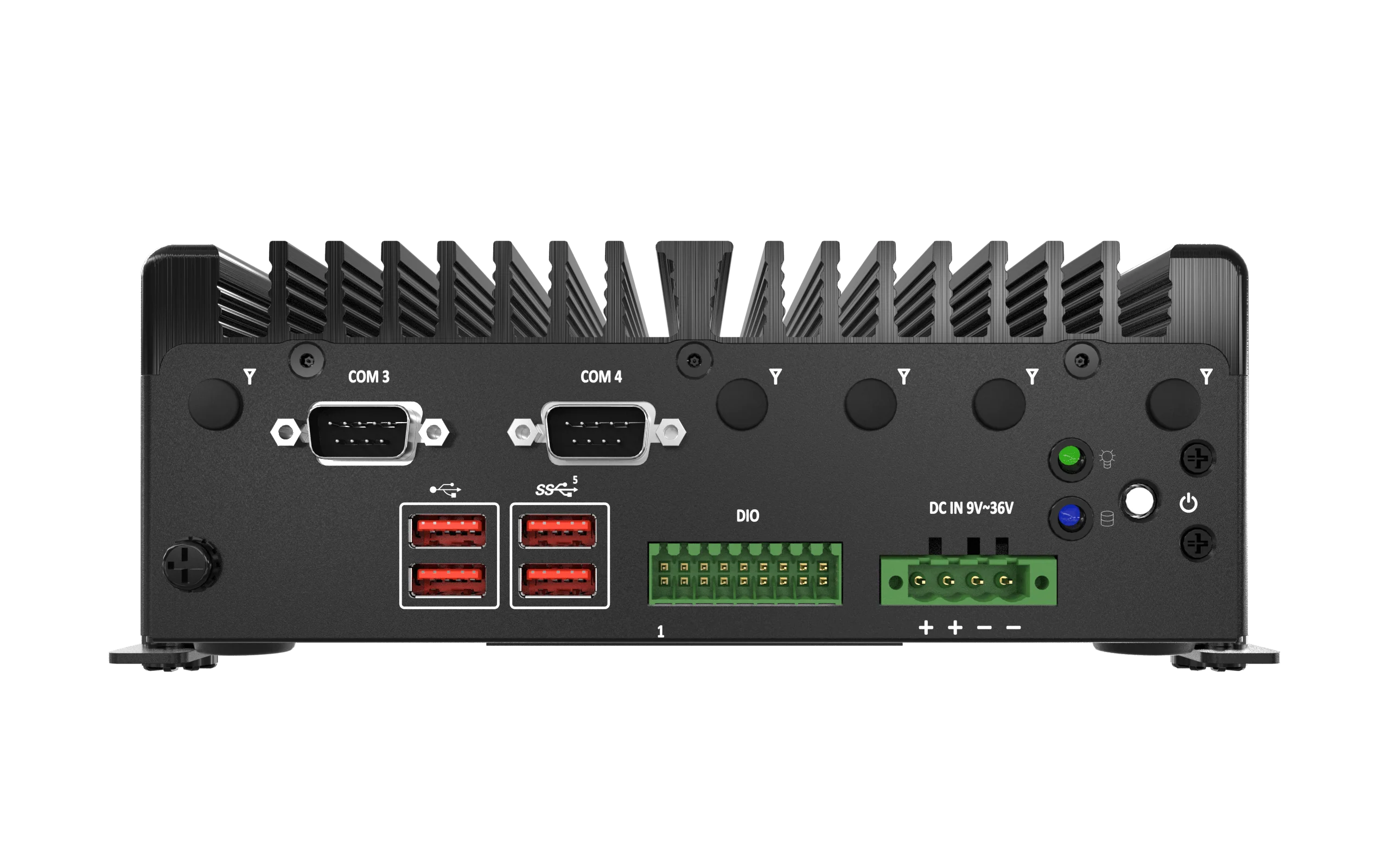 BCO-3000-RPL Small Form Factor Computer with 12th/13th Gen Intel® IoTG Processor, 2x DP, 1x HDMI, 2x COM, 3x LAN - Image 3