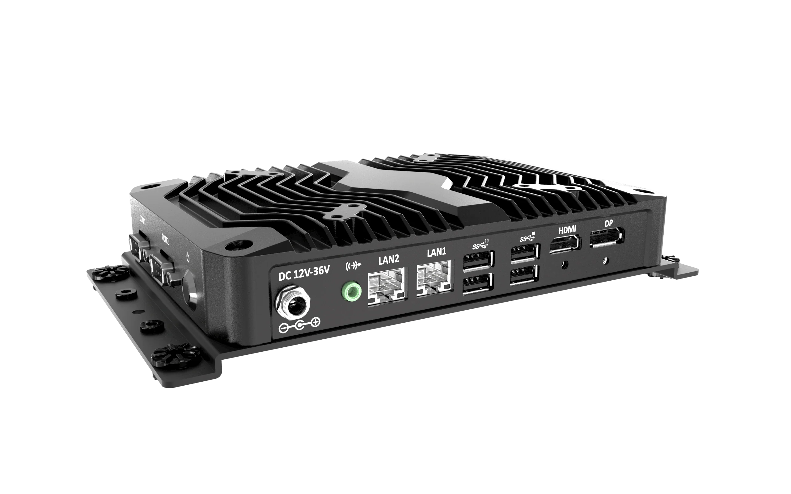 BCO-500-ADL Semi-Rugged Fanless Mini Computer with Intel® Alder lake N97/i3-N305 Processor, 1x DP, 1x HDMI, 4x USB, 2x LAN - Image 3
