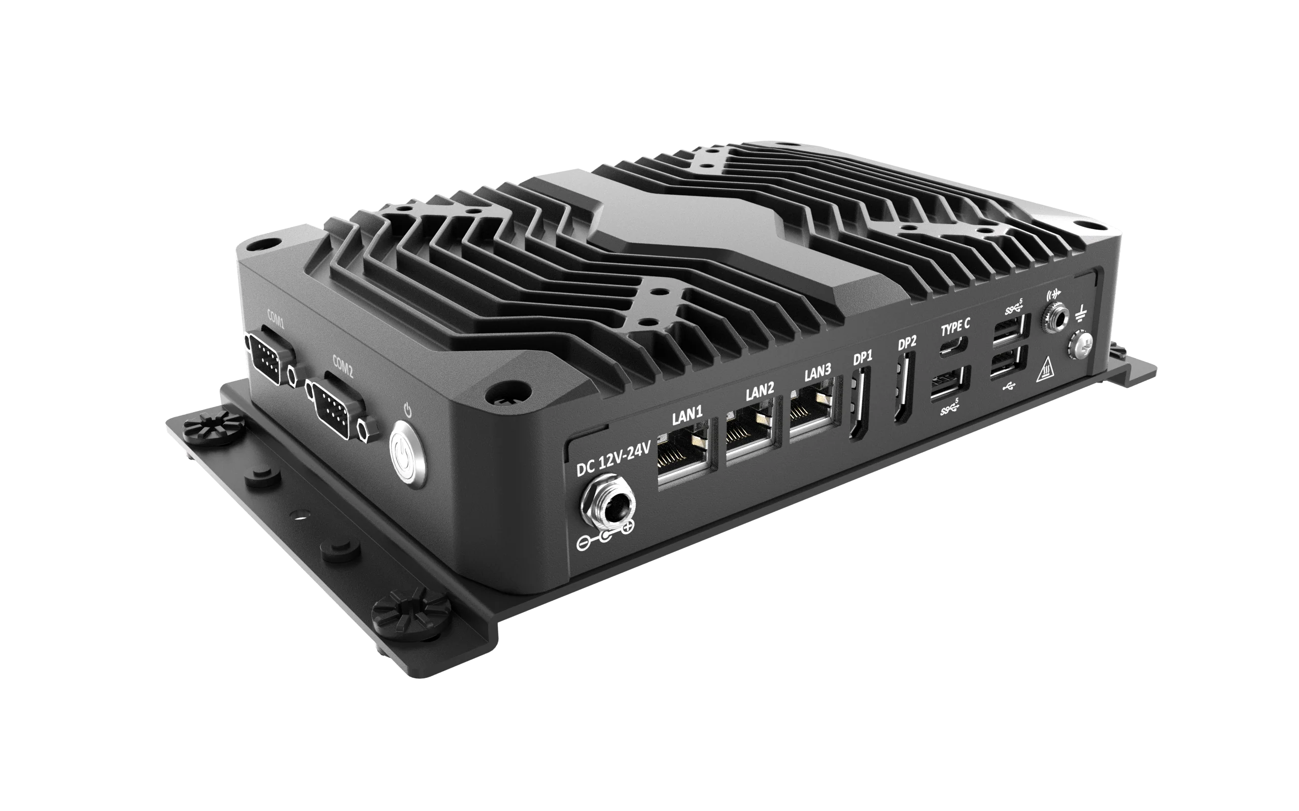 BCO-500-MTL Semi-Rugged Fanless Mini Computer with Intel® Core™ Ultra Processors, 2x DP, 3x USB, 1x Type C, 3x LAN, 1x 150W ADP - Image 3