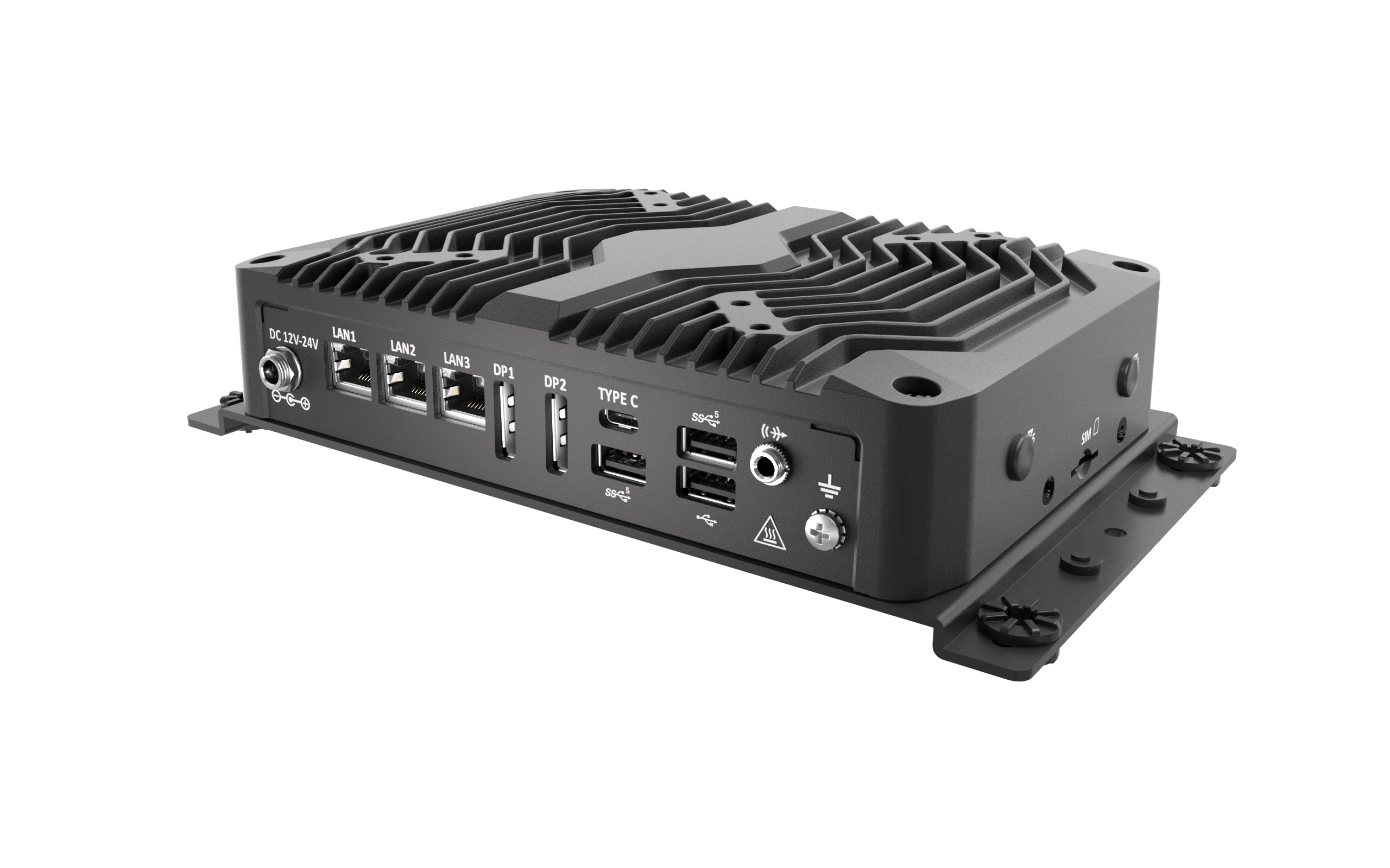 BCO-500-MTL Semi-Rugged Fanless Mini Computer with Intel® Core™ Ultra Processors, 2x DP, 3x USB, 1x Type C, 3x LAN, 1x 150W ADP - Image 5