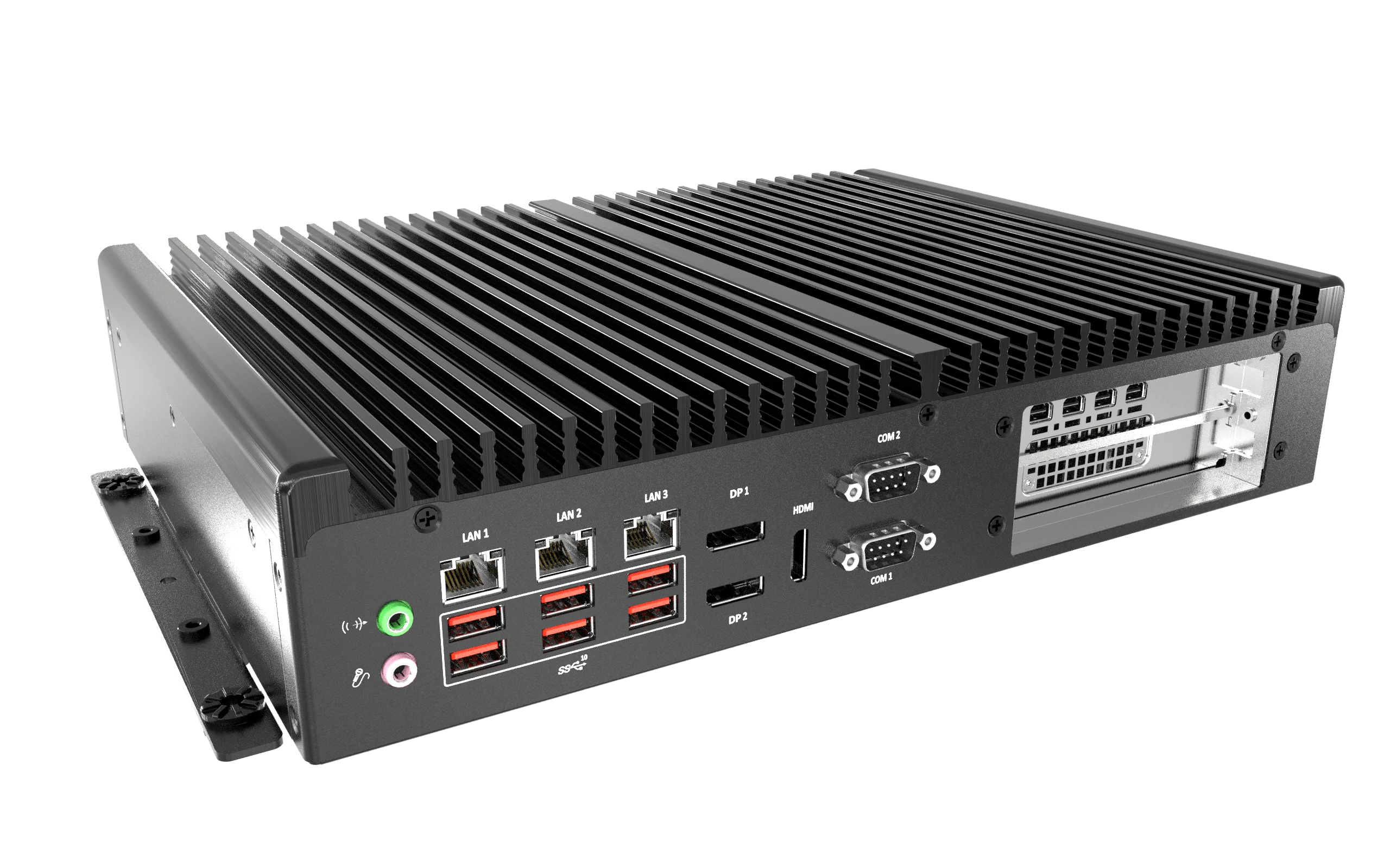 BCO-6000-RPL Industrial Computer with 12th/13th Gen Intel® IoTG Processor, 2x DP, 1x HDMI, 2x COM, 3x LAN, 1x PCIe x16 (or 2x PCIe x8) Expansion - Image 5