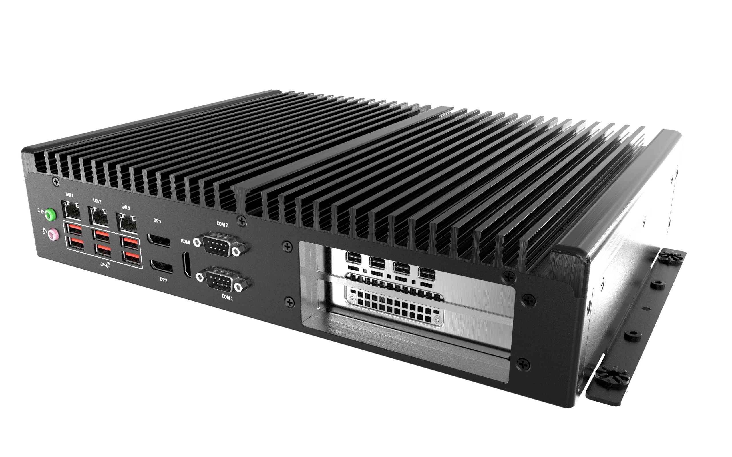 BCO-6000-RPL Industrial Computer with 12th/13th Gen Intel® IoTG Processor, 2x DP, 1x HDMI, 2x COM, 3x LAN, 1x PCIe x16 (or 2x PCIe x8) Expansion - Image 7