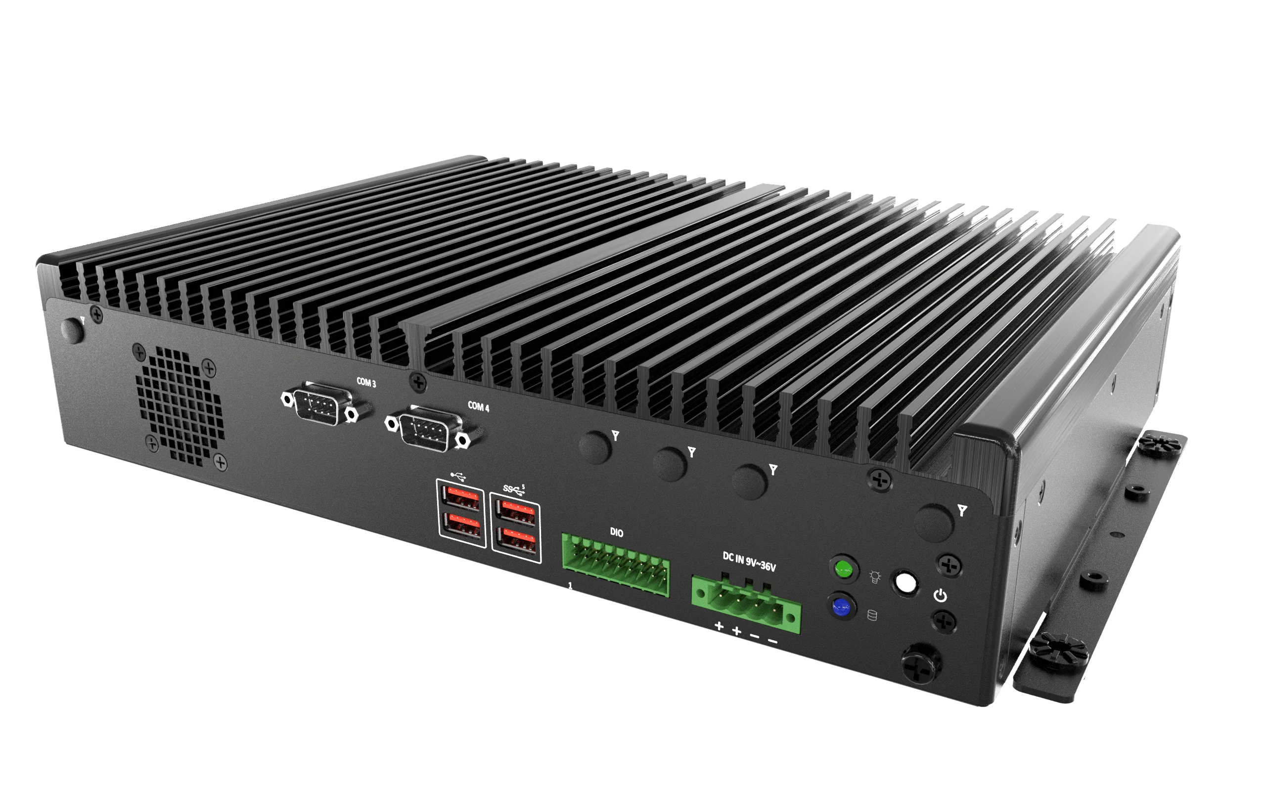 BCO-6000-RPL Industrial Computer with 12th/13th Gen Intel® IoTG Processor, 2x DP, 1x HDMI, 2x COM, 3x LAN, 1x PCIe x16 (or 2x PCIe x8) Expansion - Image 8