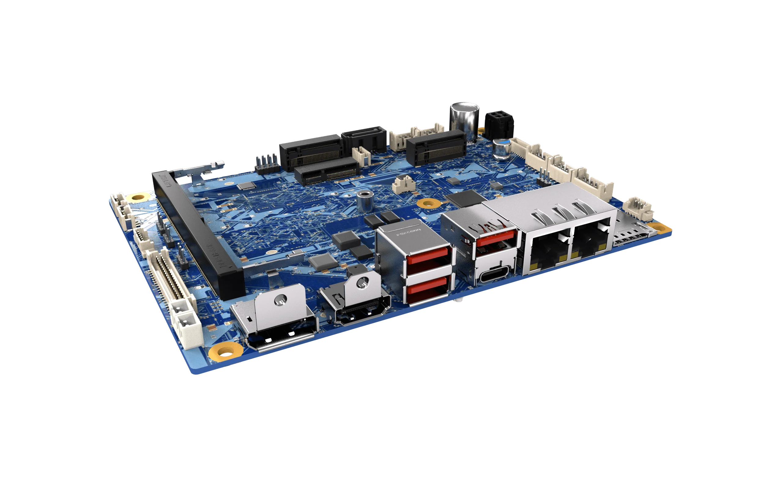 CT-DAS01 3.5" SBC Industrial Motherboard With Intel® Atom® x7835RE/x7433RE Processors, 2x 2.5GbE LAN, LTE/5G Nano SIM Socket - Image 5