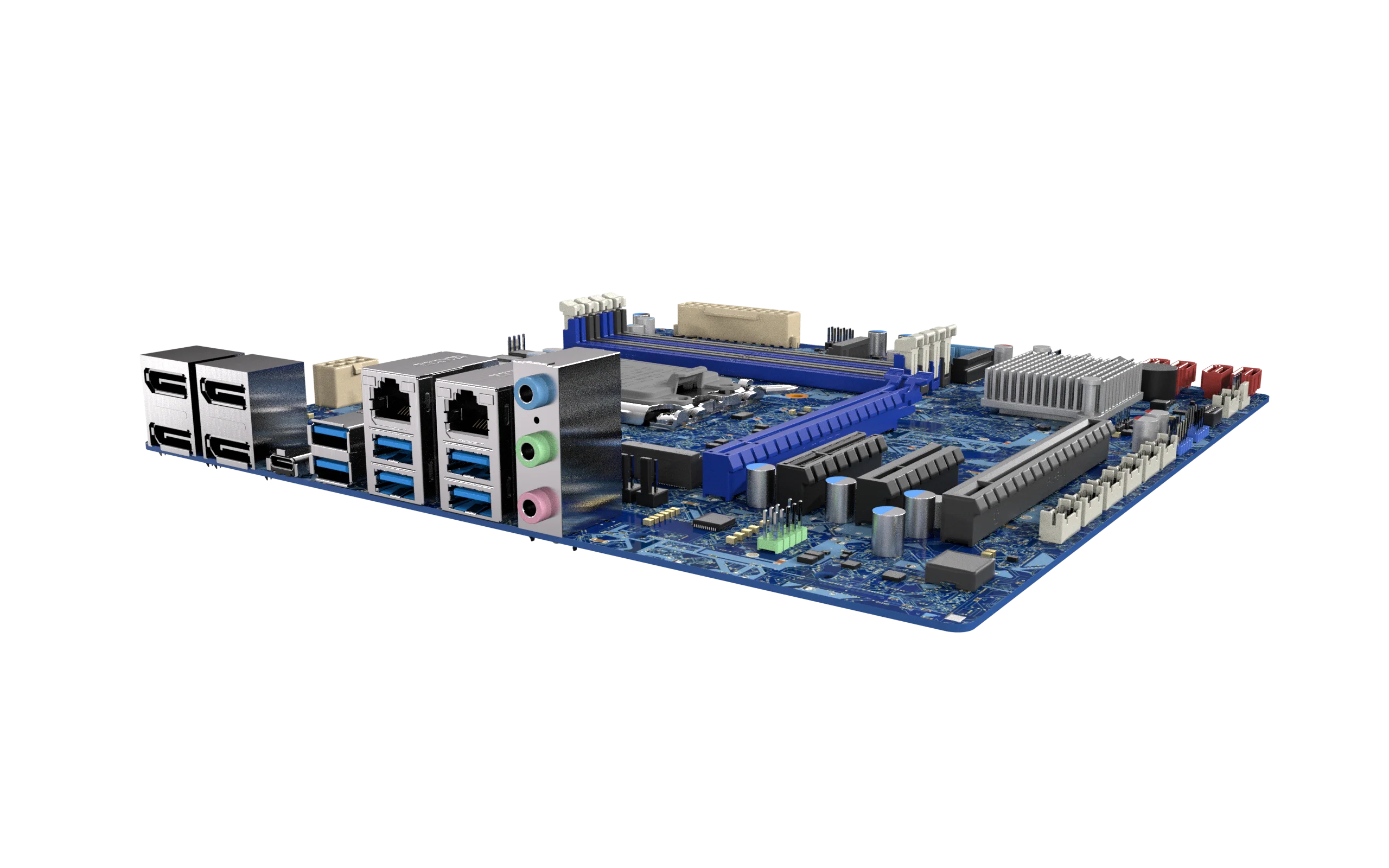 CT-MBL01 MicroATX Industrial Motherboard with LGA 1700 for Intel® Core™ Series 2/14th/13th/12th Gen Processors, Q670E PCH - Image 4