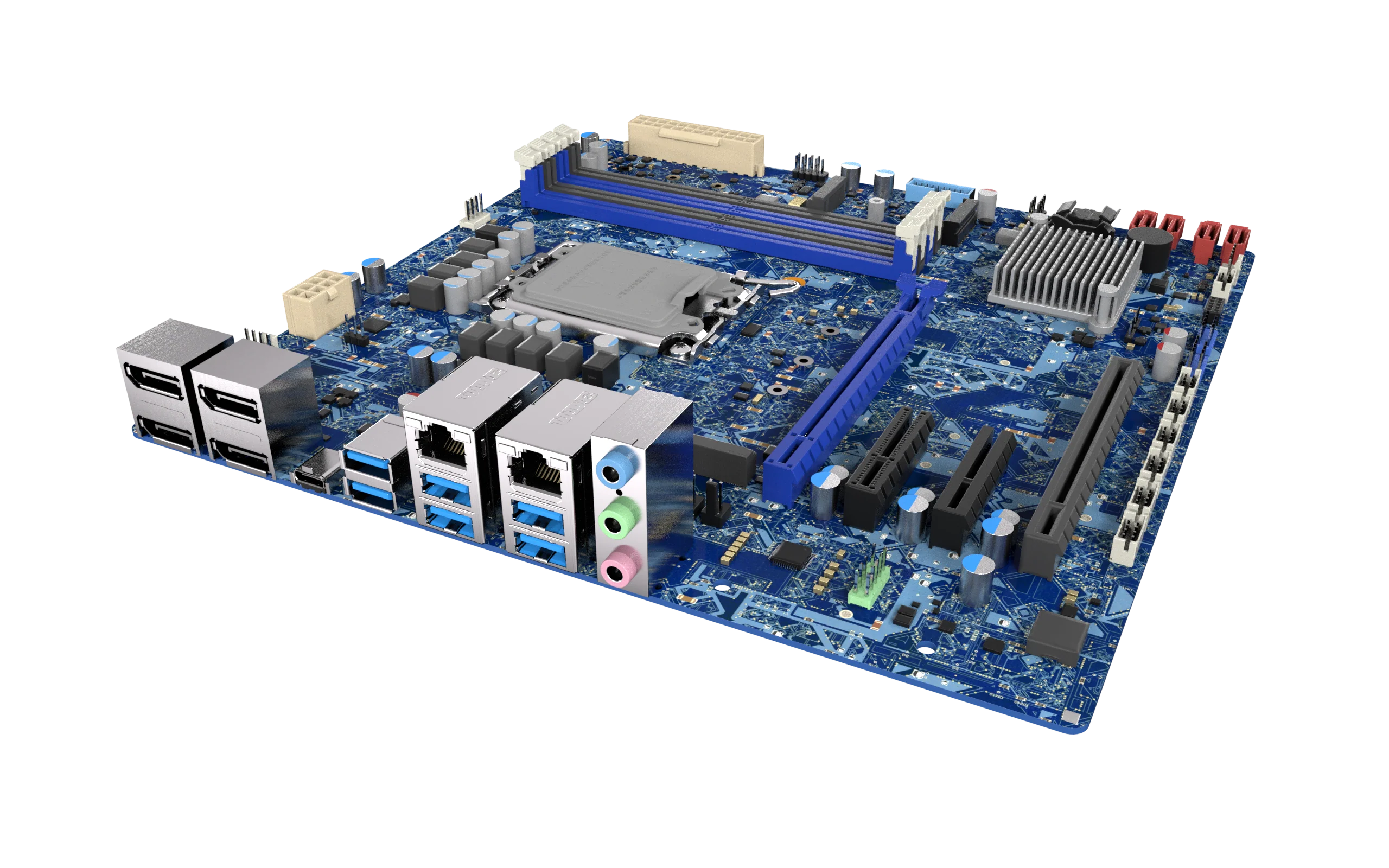 CT-MBL01 MicroATX Industrial Motherboard with LGA 1700 for Intel® Core™ Series 2/14th/13th/12th Gen Processors, Q670E PCH - Image 7