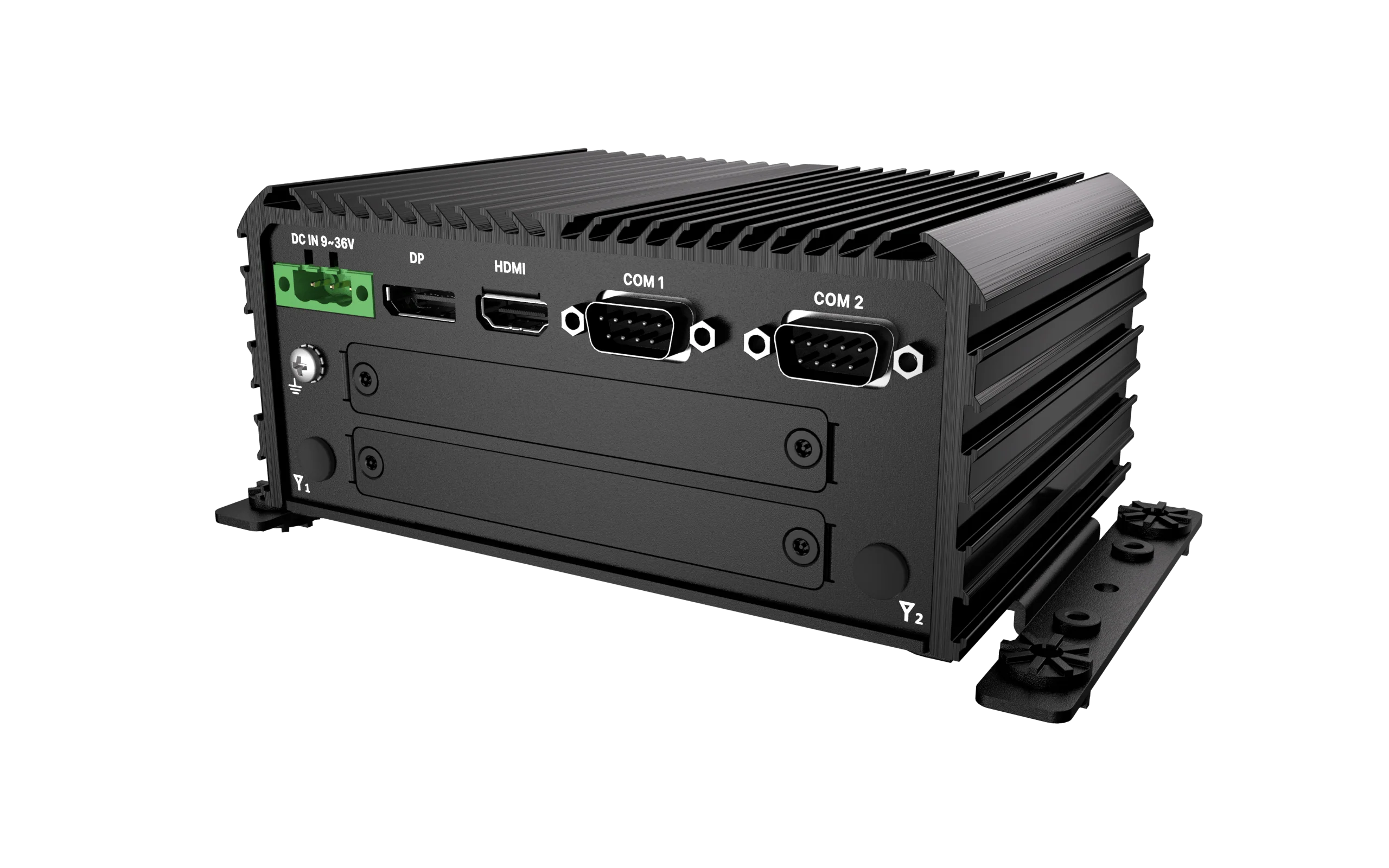RCO-1000-ASL-20 Fanless Mini Computer with Intel® Atom® x7433RE/x7835RE Processors, 1x DP, 1x HDMI, 4x USB, 1x 2.5" SATA HDD Bay - Image 6