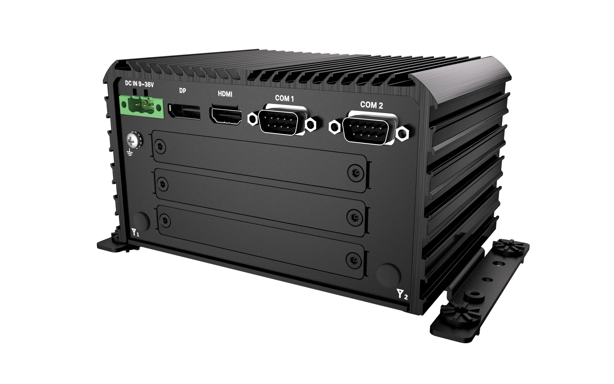RCO-1000-ASL-30 Fanless Mini Computer with Intel® Atom® x7433RE/x7835RE Processors, 1x DP, 1x HDMI, 4x USB, 1x 2.5" SATA HDD Bay - Image 6