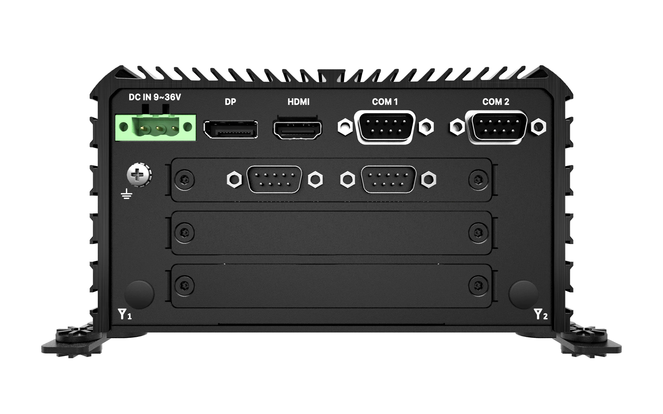 RCO-1000-ASL-30 Fanless Mini Computer with Intel® Atom® x7433RE/x7835RE Processors, 1x DP, 1x HDMI, 4x USB, 1x 2.5" SATA HDD Bay - Image 8
