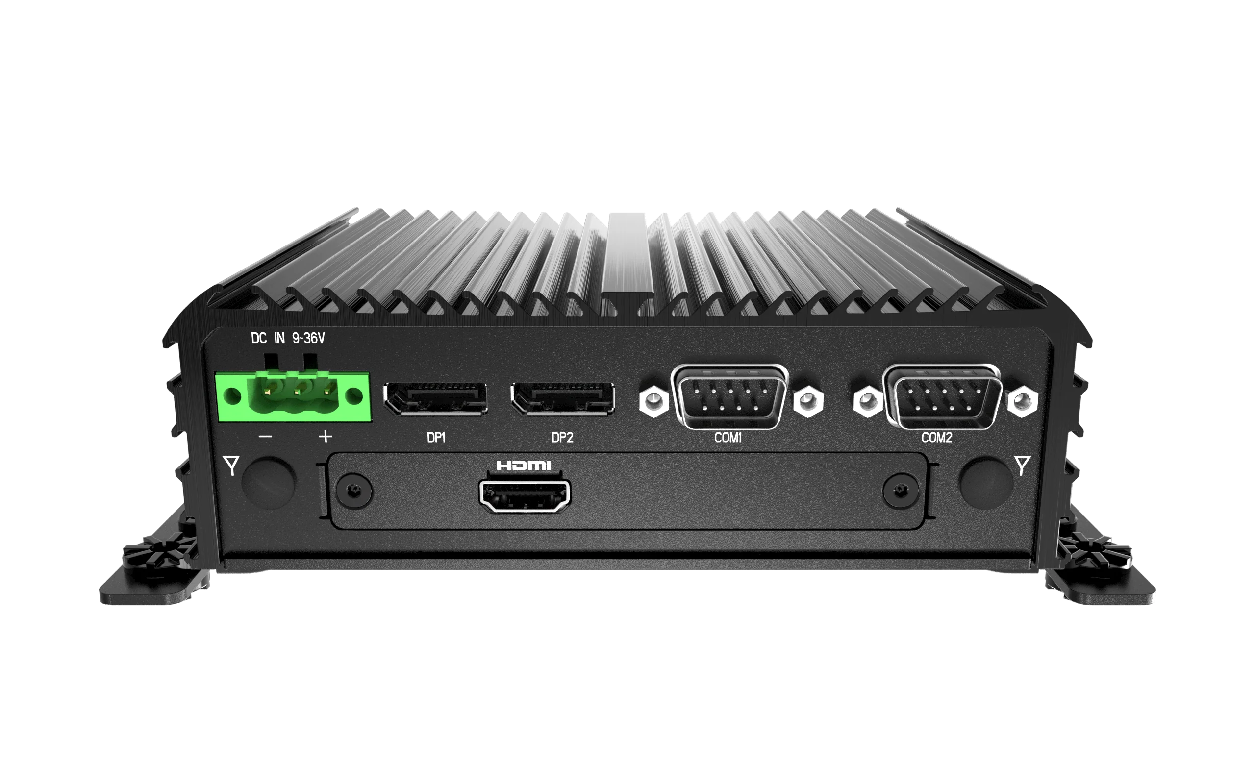 RCO-1000-EHL-10 Fanless Mini Computer with Intel® Atom® X6425E Processor, 2x DP, 2x COM, 1x 2.5" SATA HDD Bay - Image 10