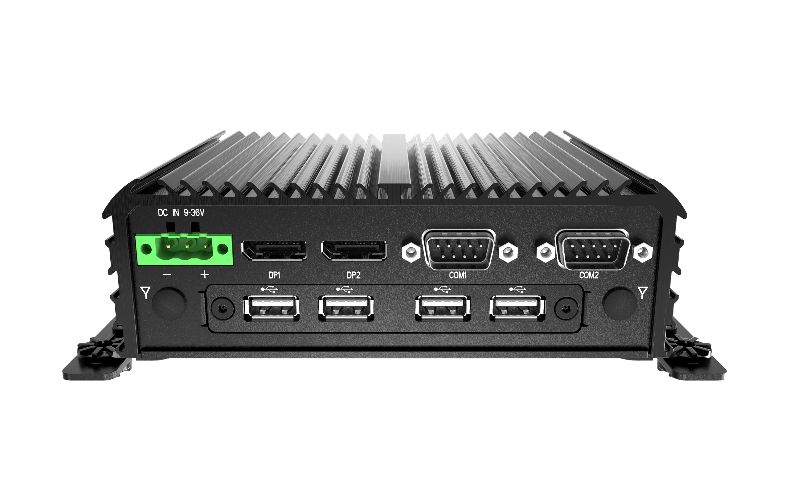 RCO-1000-EHL-10 Fanless Mini Computer with Intel® Atom® X6425E Processor, 2x DP, 2x COM, 1x 2.5" SATA HDD Bay - Image 11