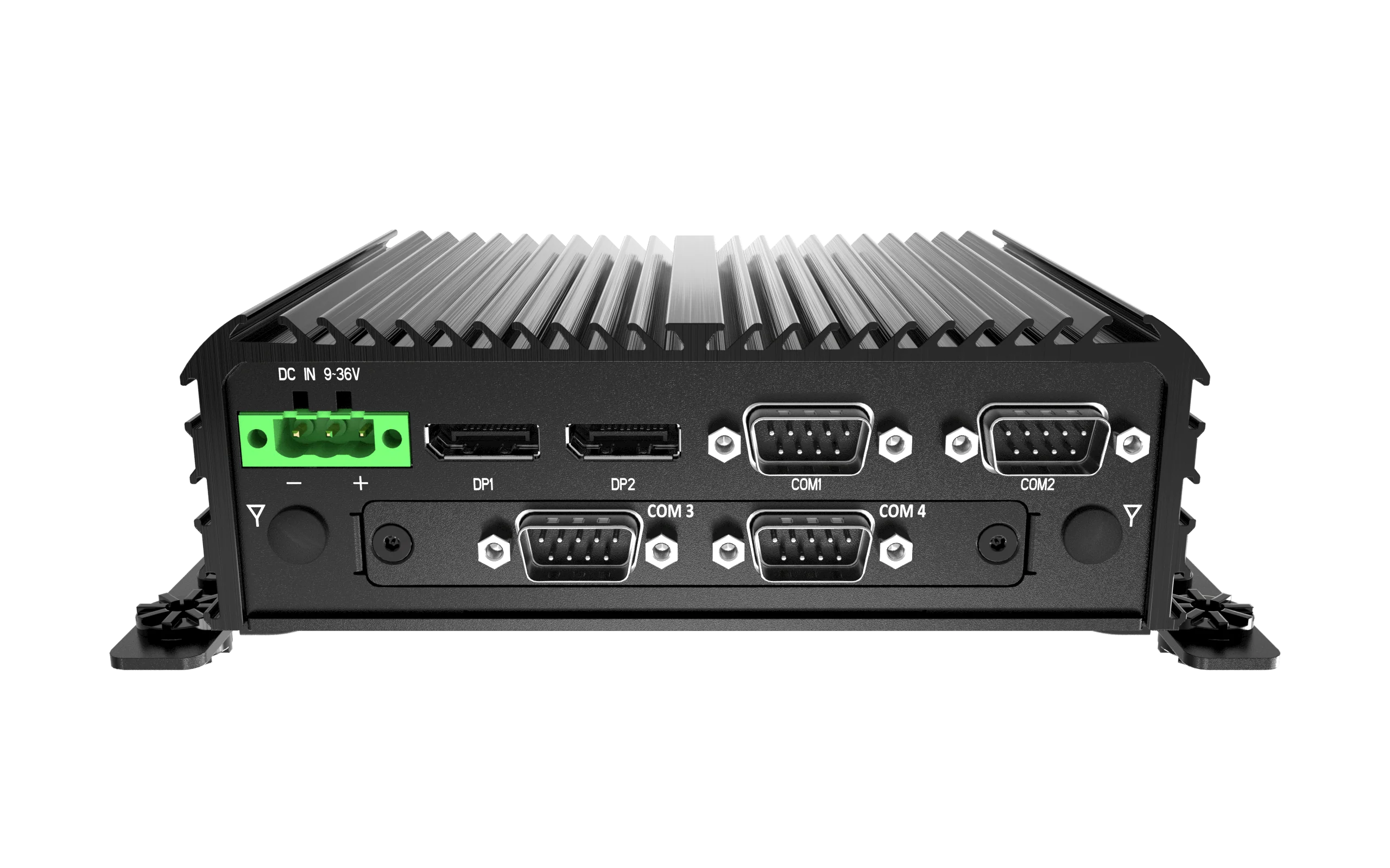 RCO-1000-EHL-10 Fanless Mini Computer with Intel® Atom® X6425E Processor, 2x DP, 2x COM, 1x 2.5" SATA HDD Bay - Image 12