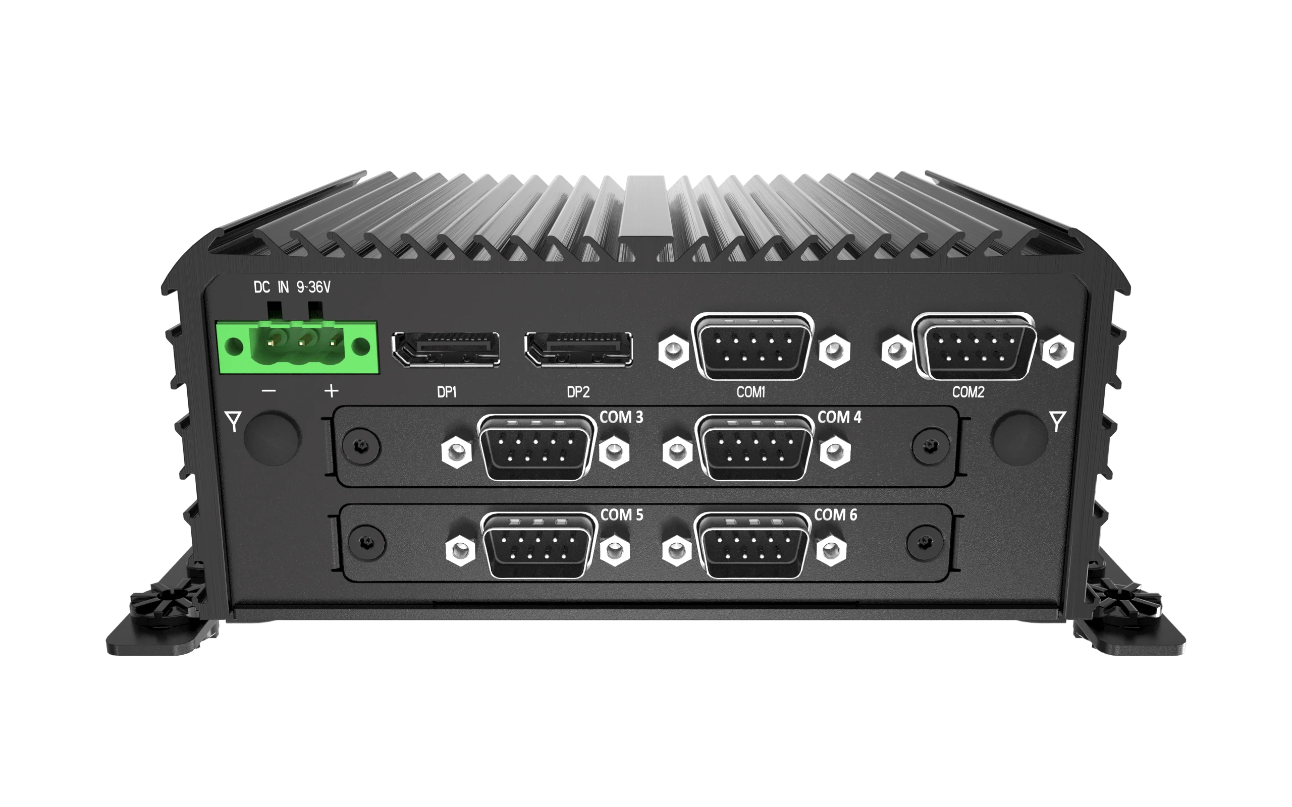RCO-1000-EHL-20 Fanless Mini Computer with Intel® Atom® X6425E Processor, 2x DP, 2x COM, 1x 2.5" SATA HDD Bay - Image 10