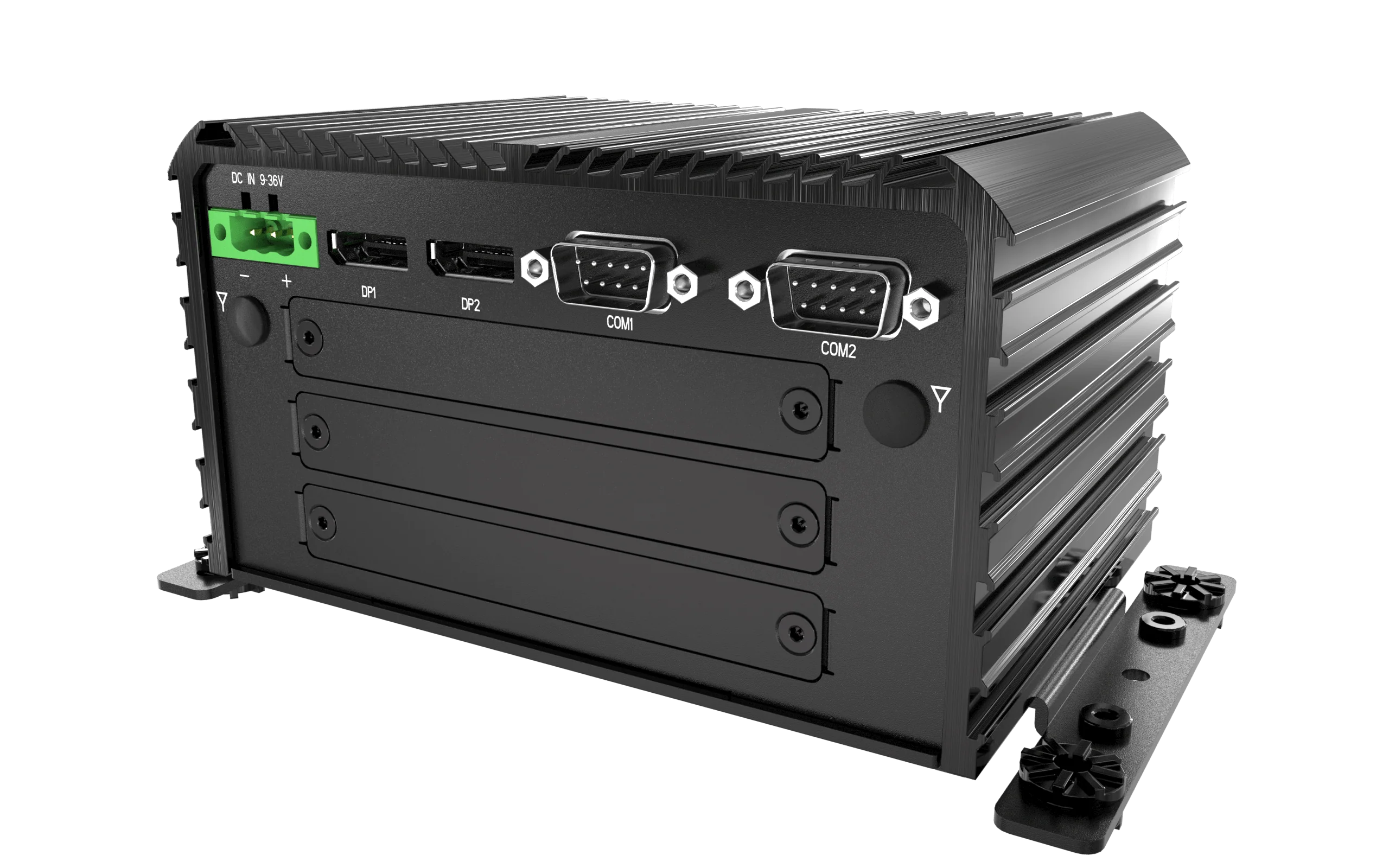 RCO-1000-EHL-30 Fanless Mini Computer with Intel® Atom® X6425E Processor, 2x DP, 2x COM, 1x 2.5" SATA HDD Bay - Image 8
