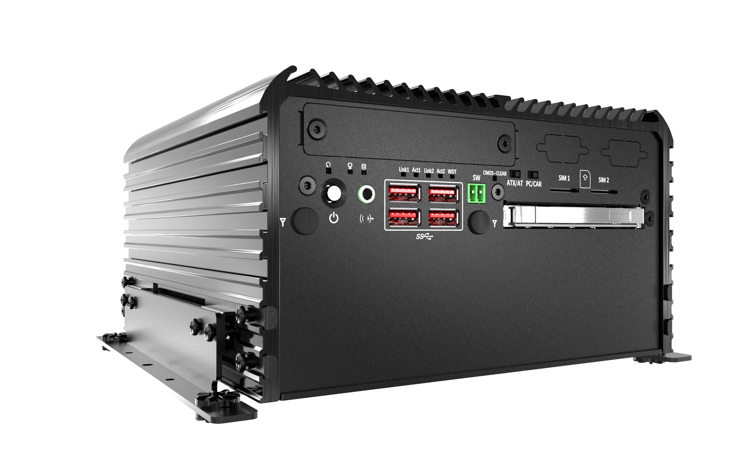 RCO-3000-CFL-2 Industrial Computer with 9th Gen Intel® Core™ Processor, Q370 PCH, 2x PCIe Expansion - Image 3