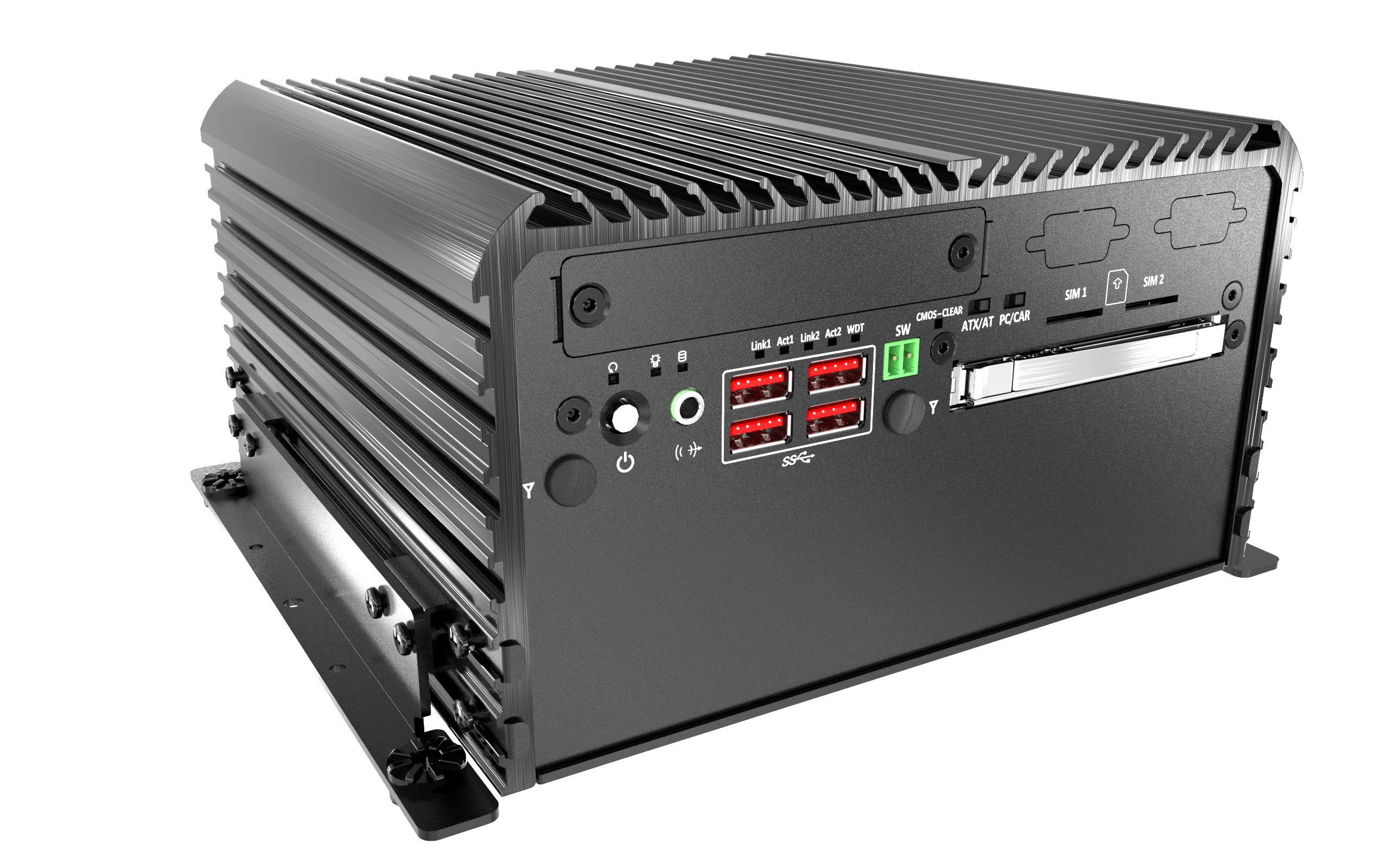 RCO-3000-CFL-2 Industrial Computer with 9th Gen Intel® Core™ Processor, Q370 PCH, 2x PCIe Expansion - Image 7