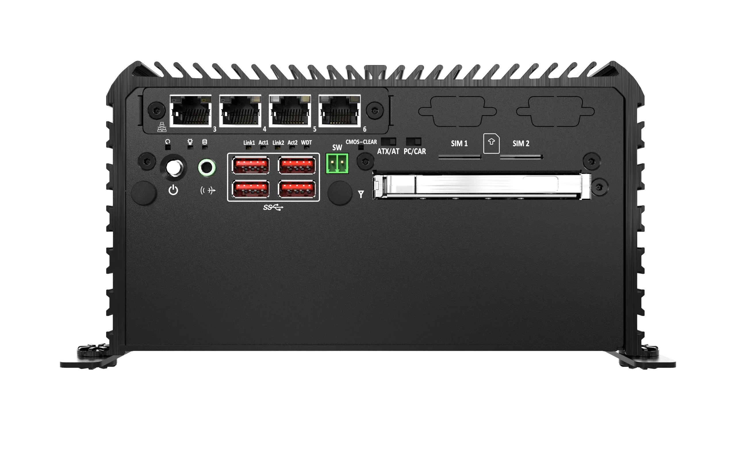 RCO-3000-CFL-2 Industrial Computer with 9th Gen Intel® Core™ Processor, Q370 PCH, 2x PCIe Expansion - Image 9