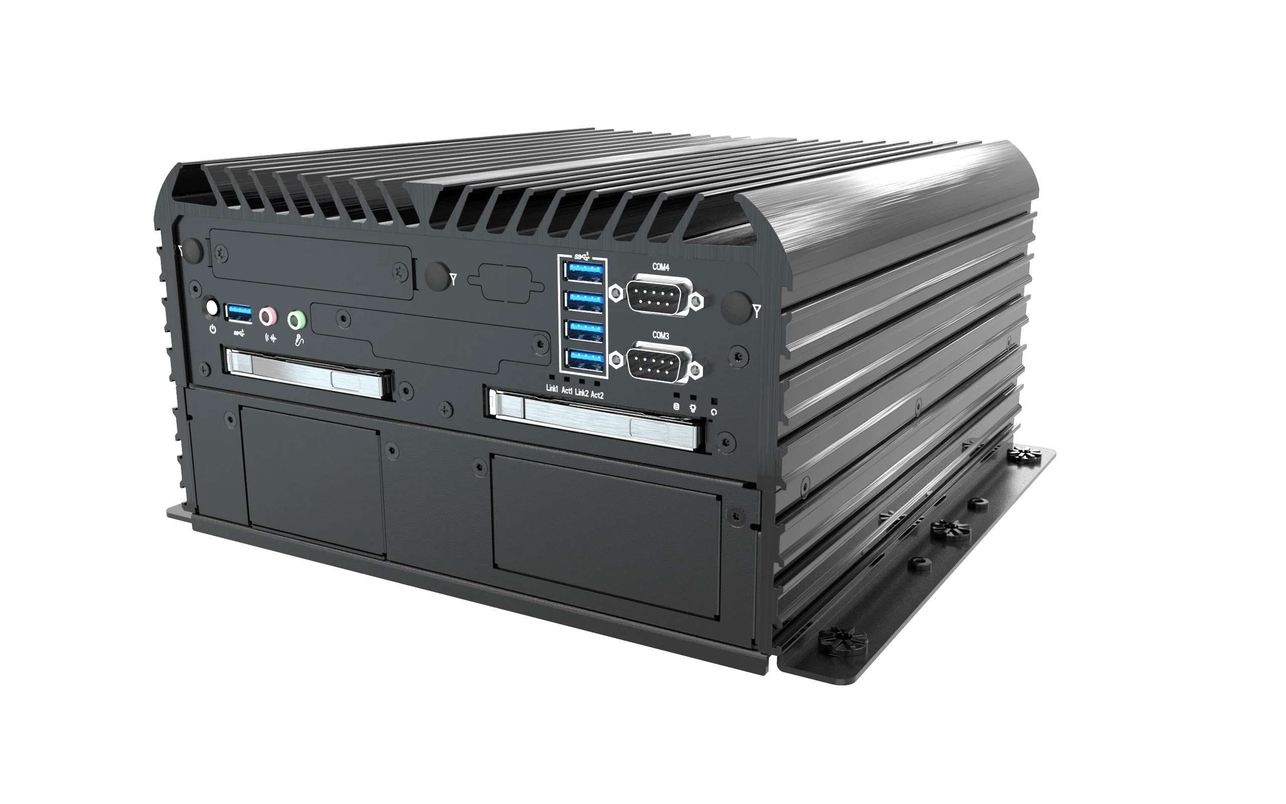RCO-6000-CFL-2 Industrial Computer with 9th Gen Intel® Core™ CFL-R S Processor, 2x PCI/PCIe Expansion - Image 4