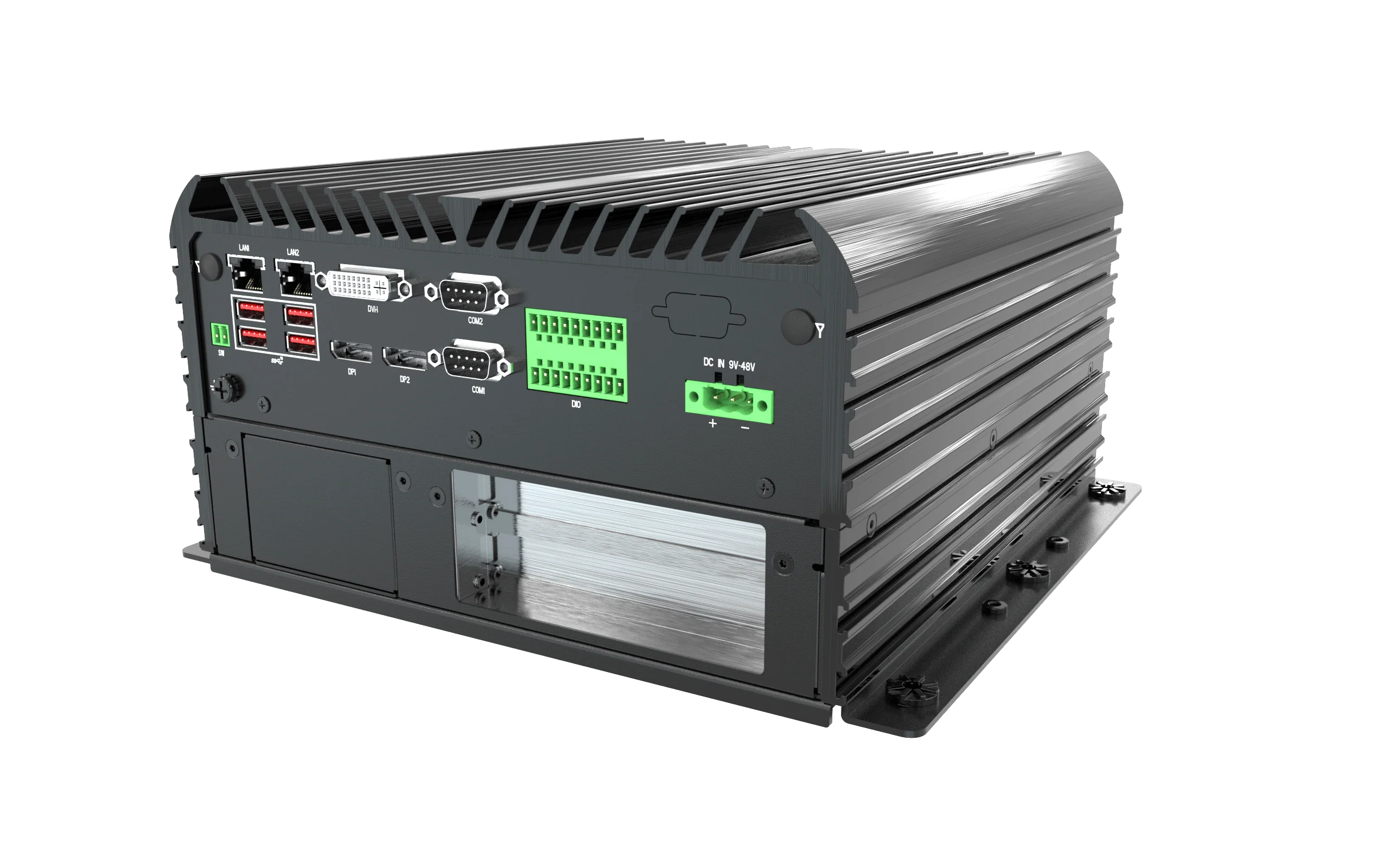 RCO-6000-CFL-2 Industrial Computer with 9th Gen Intel® Core™ CFL-R S Processor, 2x PCI/PCIe Expansion - Image 6