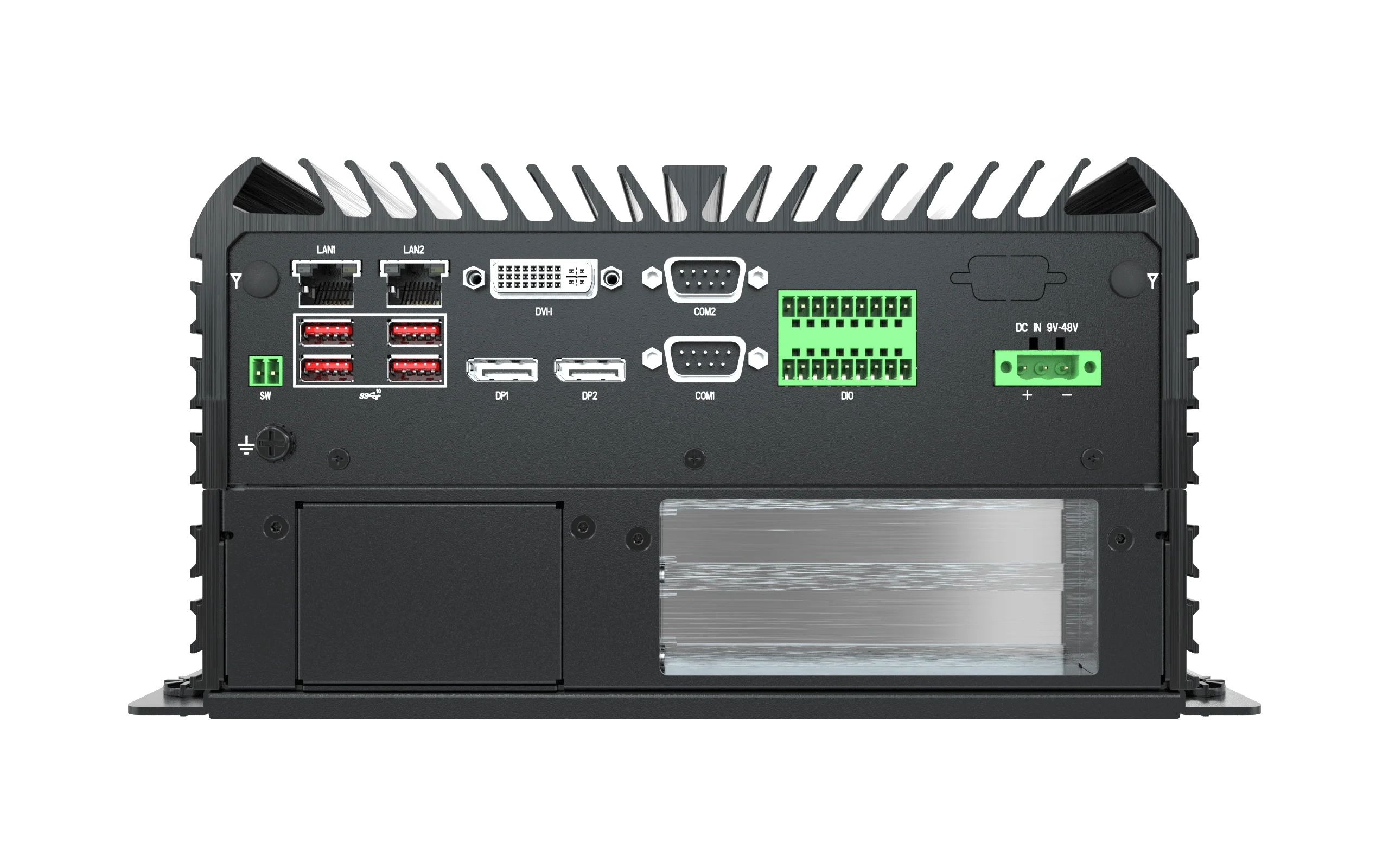 RCO-6000-CFL-2 Industrial Computer with 9th Gen Intel® Core™ CFL-R S Processor, 2x PCI/PCIe Expansion - Image 8