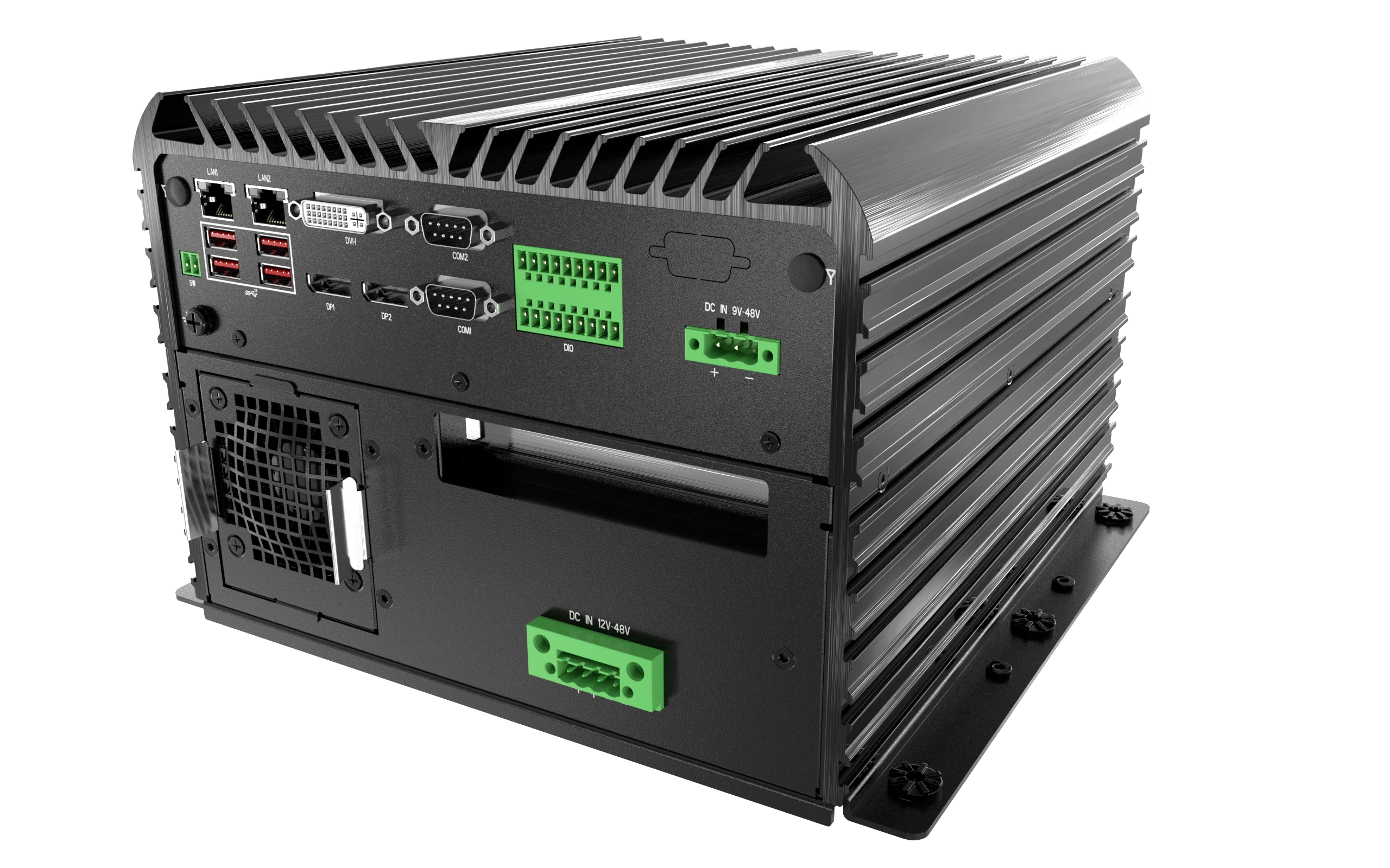 RCO-6000-CFL-4NH AI Edge Inference Computer with LGA 1151 for 9th Gen Intel® CPU & Q370 PCH, 4x U.2 15mm NVMe, Hardware RAID - Image 7