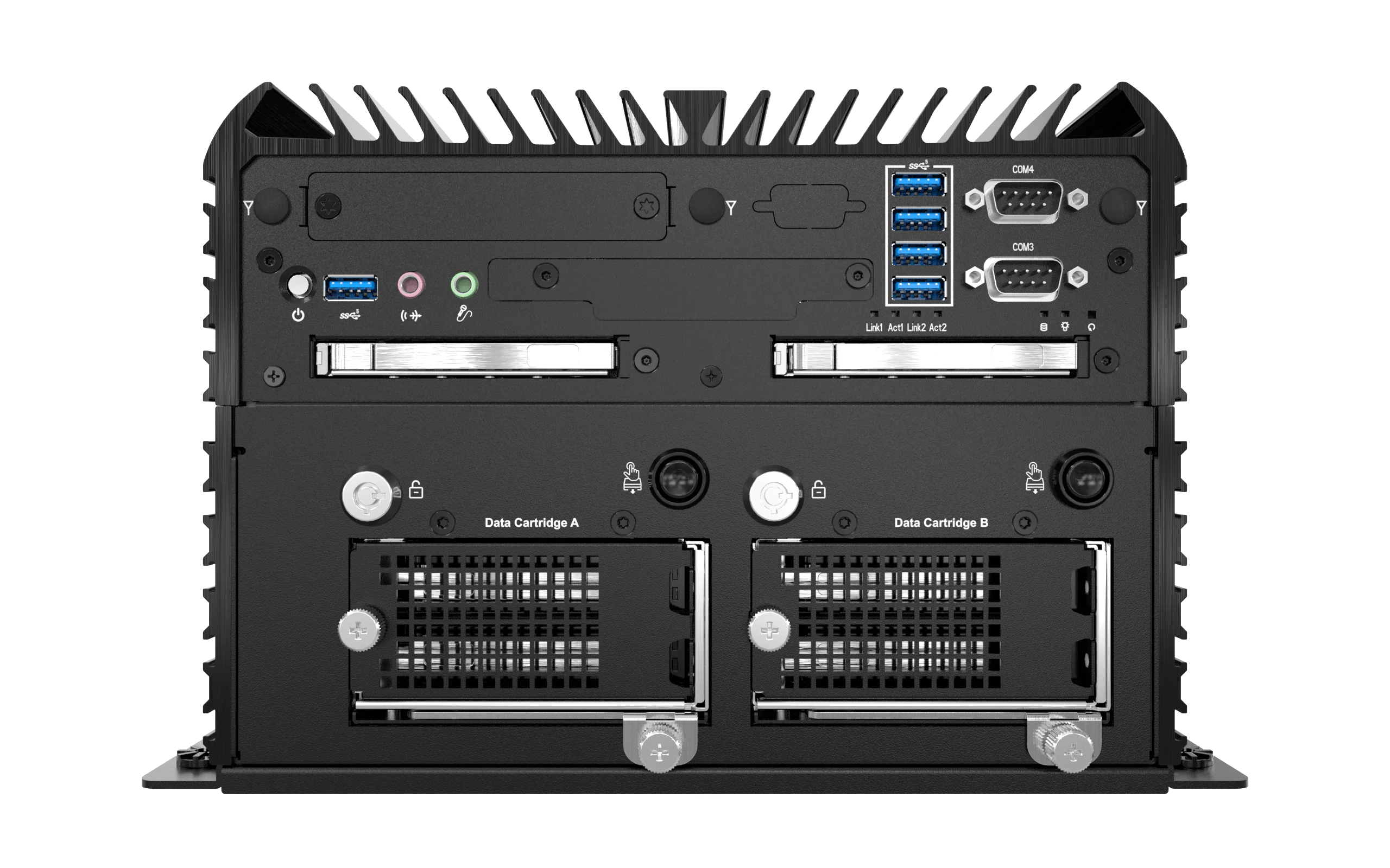 RCO-6000-CFL-4NS AI Edge Inference Computer with LGA 1151 for 9th Gen Intel® CPU & Q370 PCH, 4x U.2 15mm NVMe, Software RAID - Image 8